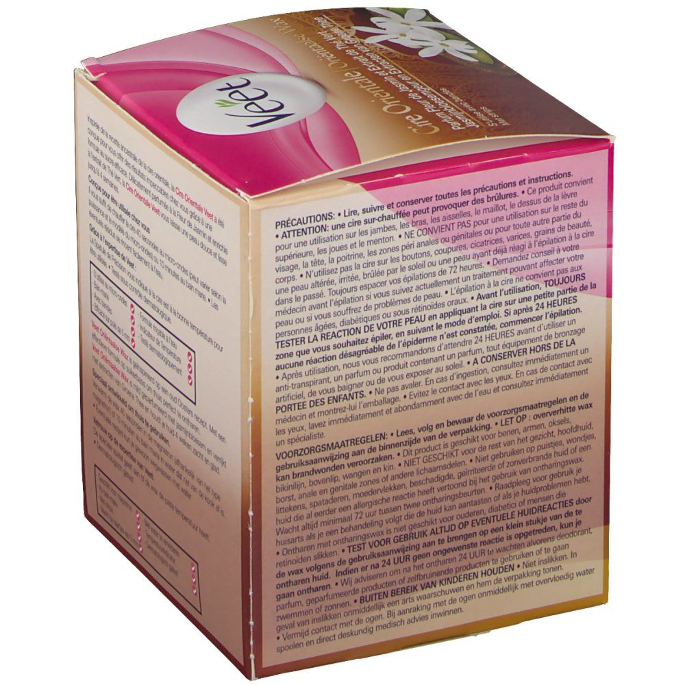Veet Cire Orientale Fleur de Jasmin et Extrait de Thé Vert