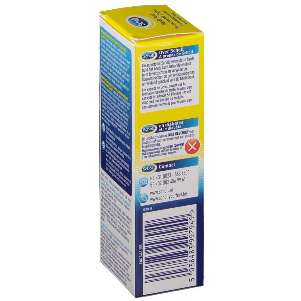 Scholl Peau Dure Crème Adoucissante