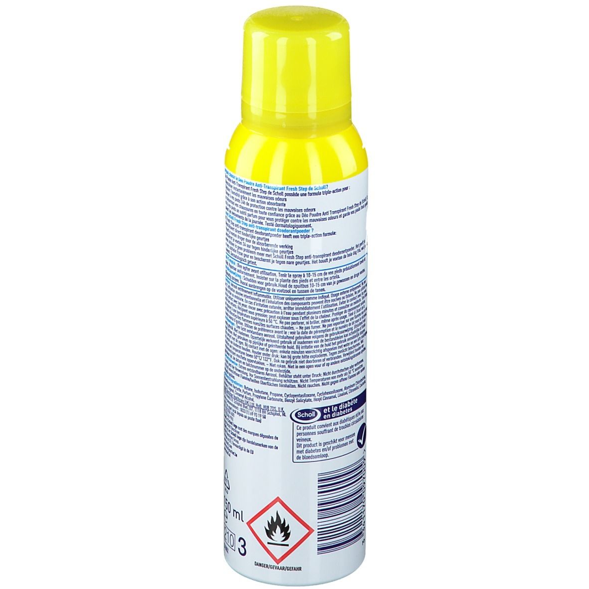 Scholl Fresh Step Déodorant Anti-Transpirant