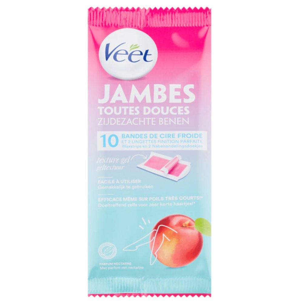 Veet Bandes de cire froide au parfum de Nekatrin