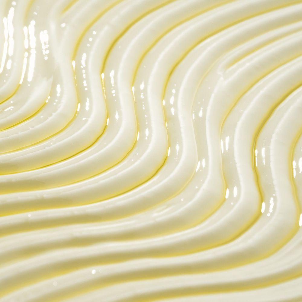 Texture crème. Disposition ondulée.
