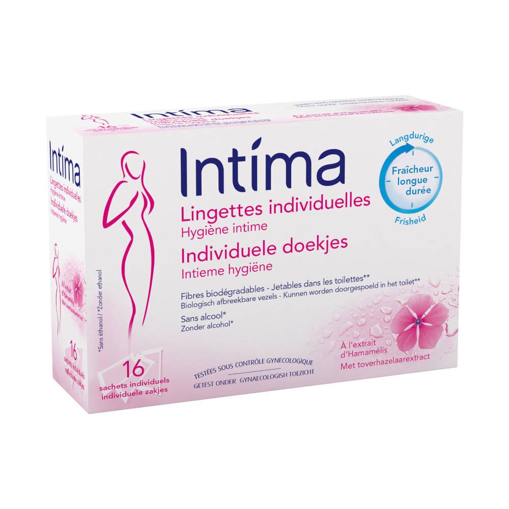 Intima Lingettes humides