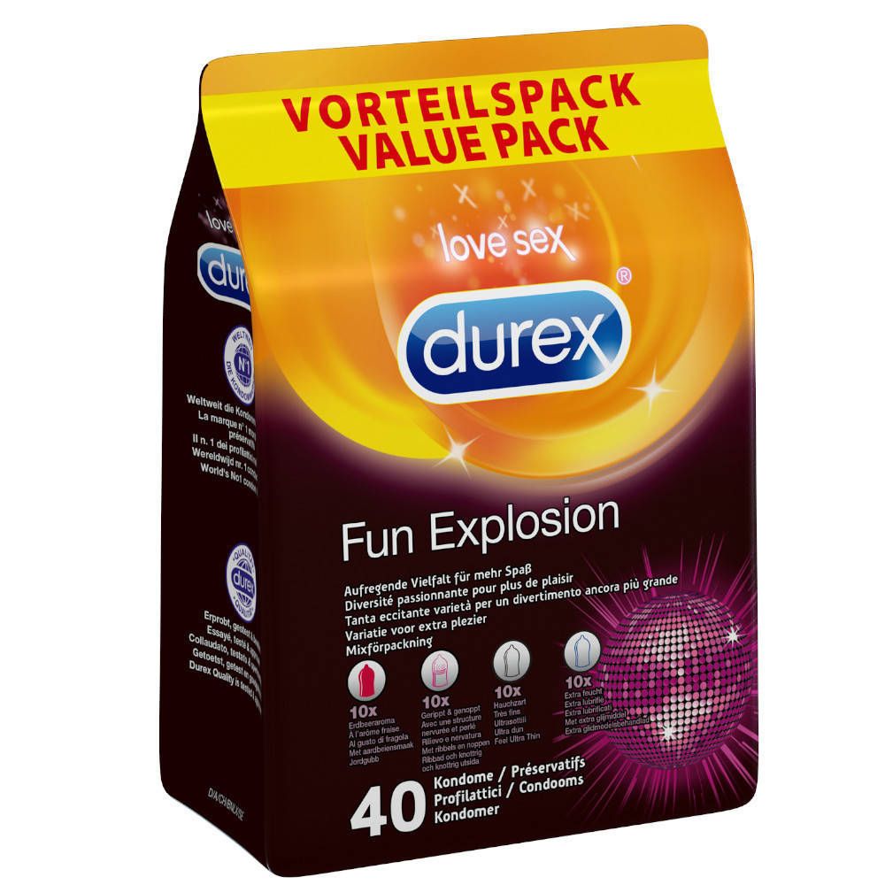 durex® Fun Explosion Préservatifs