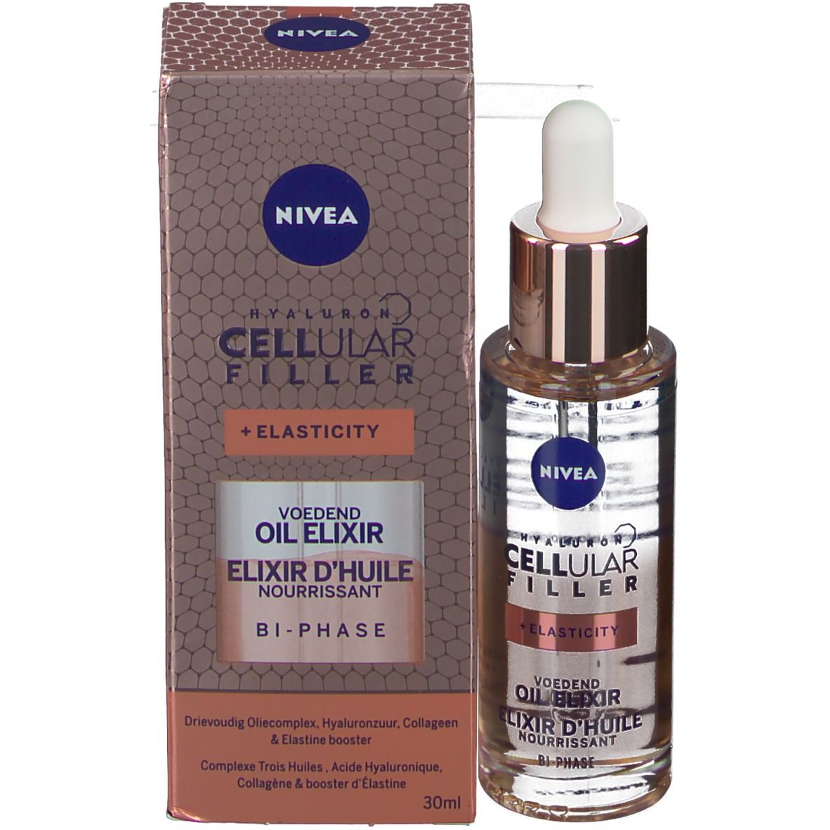 NIVEA Hyaluron CELLular Filler + Elasticity Elixir D'Huile