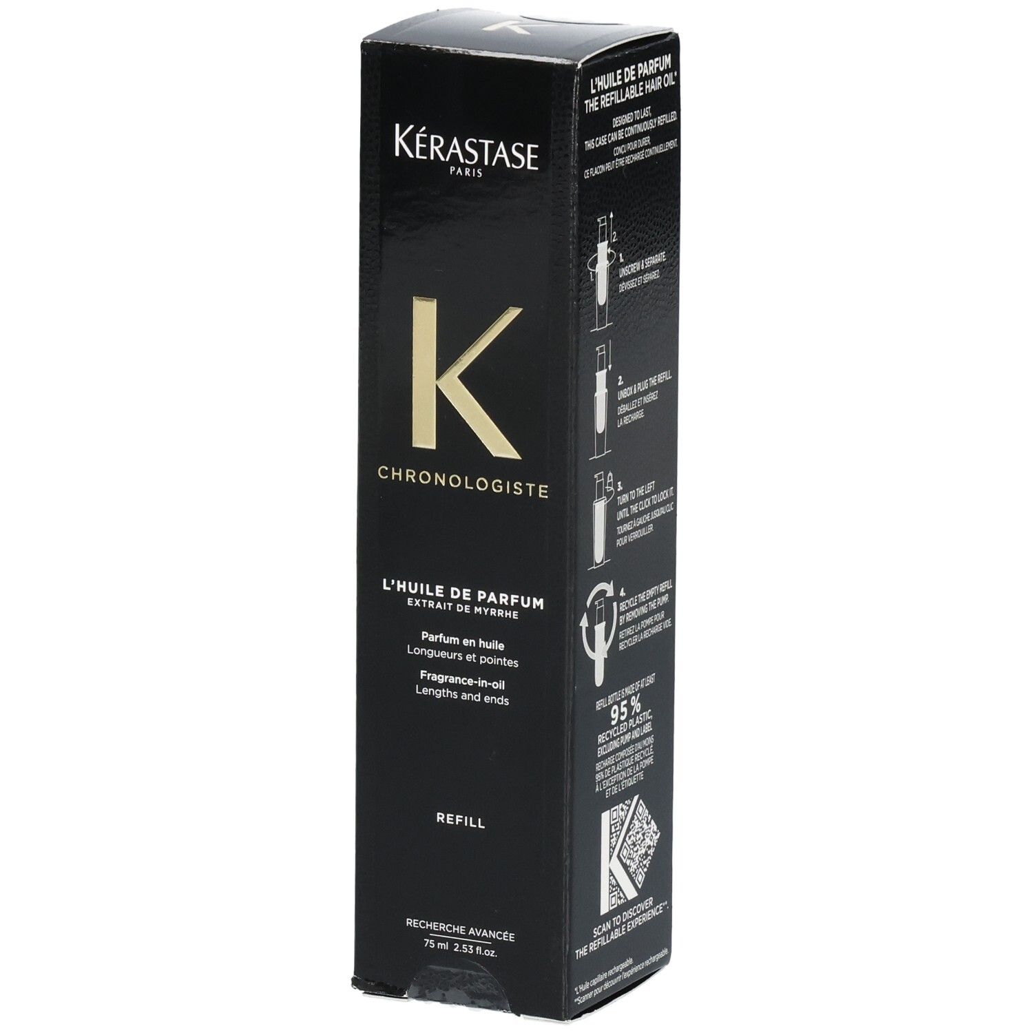 Kérastase Chronologiste L'Huile de Parfum Recharge, 75ml.