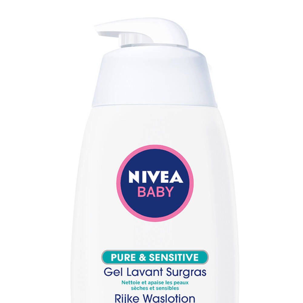 NIVEA BABY PURE & SENSITIVE Gel Lavant Surgras