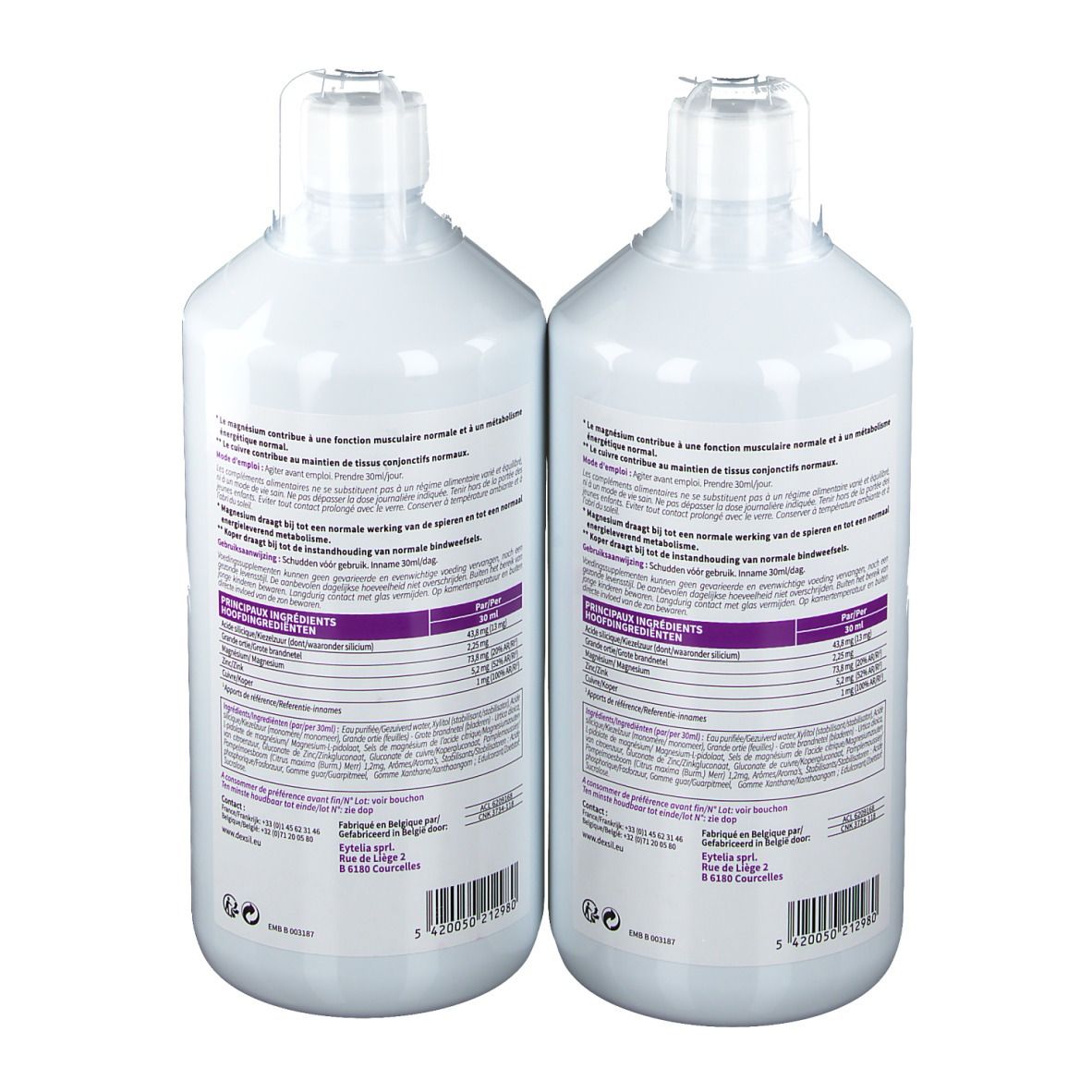 DexSil Sport Silicium Bio-Activated Muscles, Tendons & Energie Silicium + Magnésium