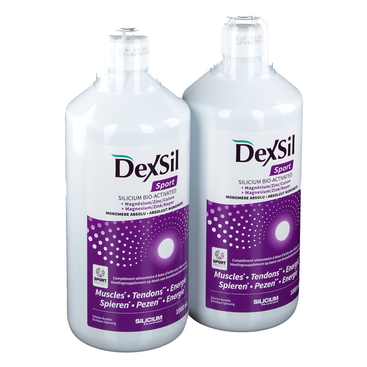 DexSil Sport Silicium Bio-Activated Muscles, Tendons & Energie Silicium + Magnésium