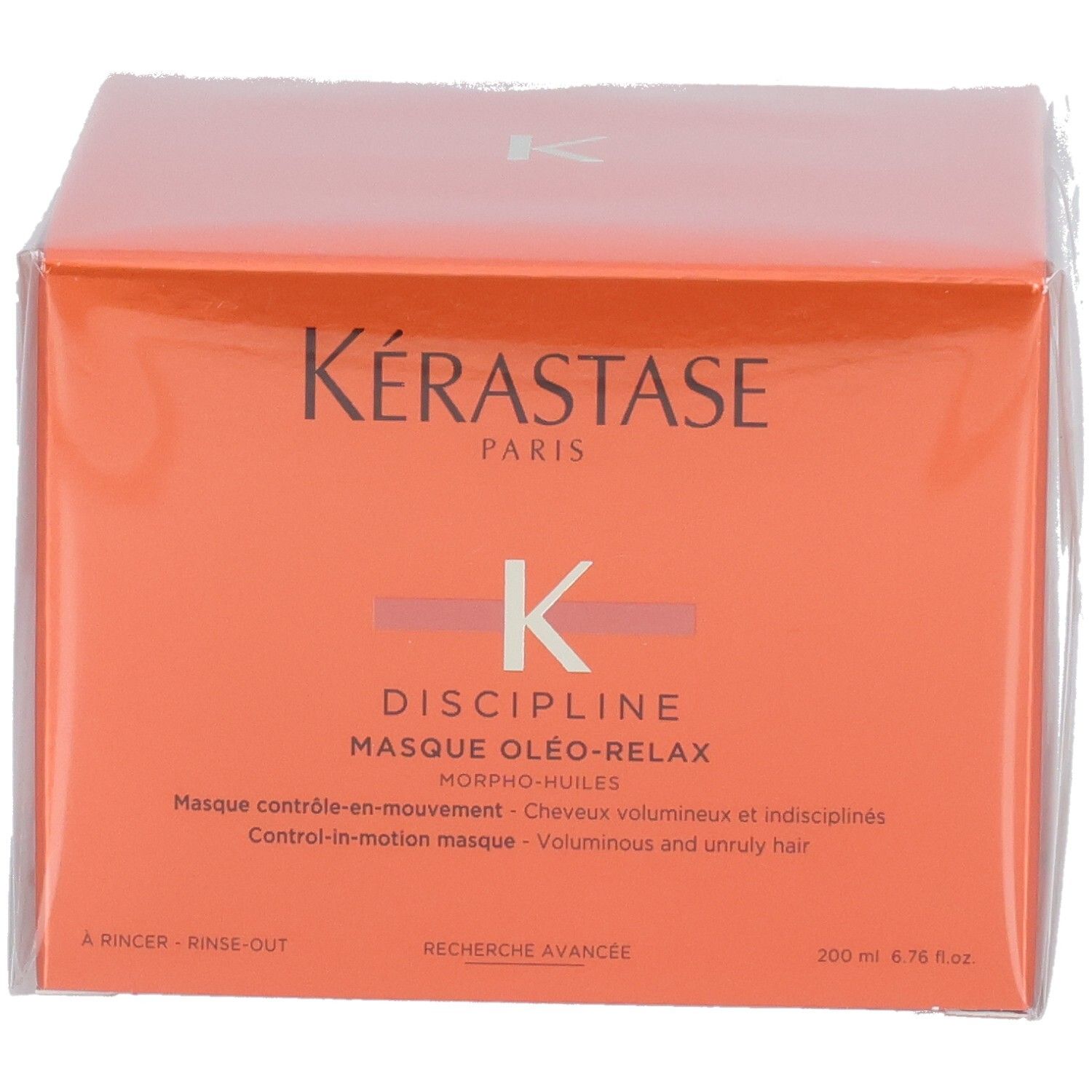 Kérastase Discipline Masque Oléo-Relax, 200 ml, face avant.