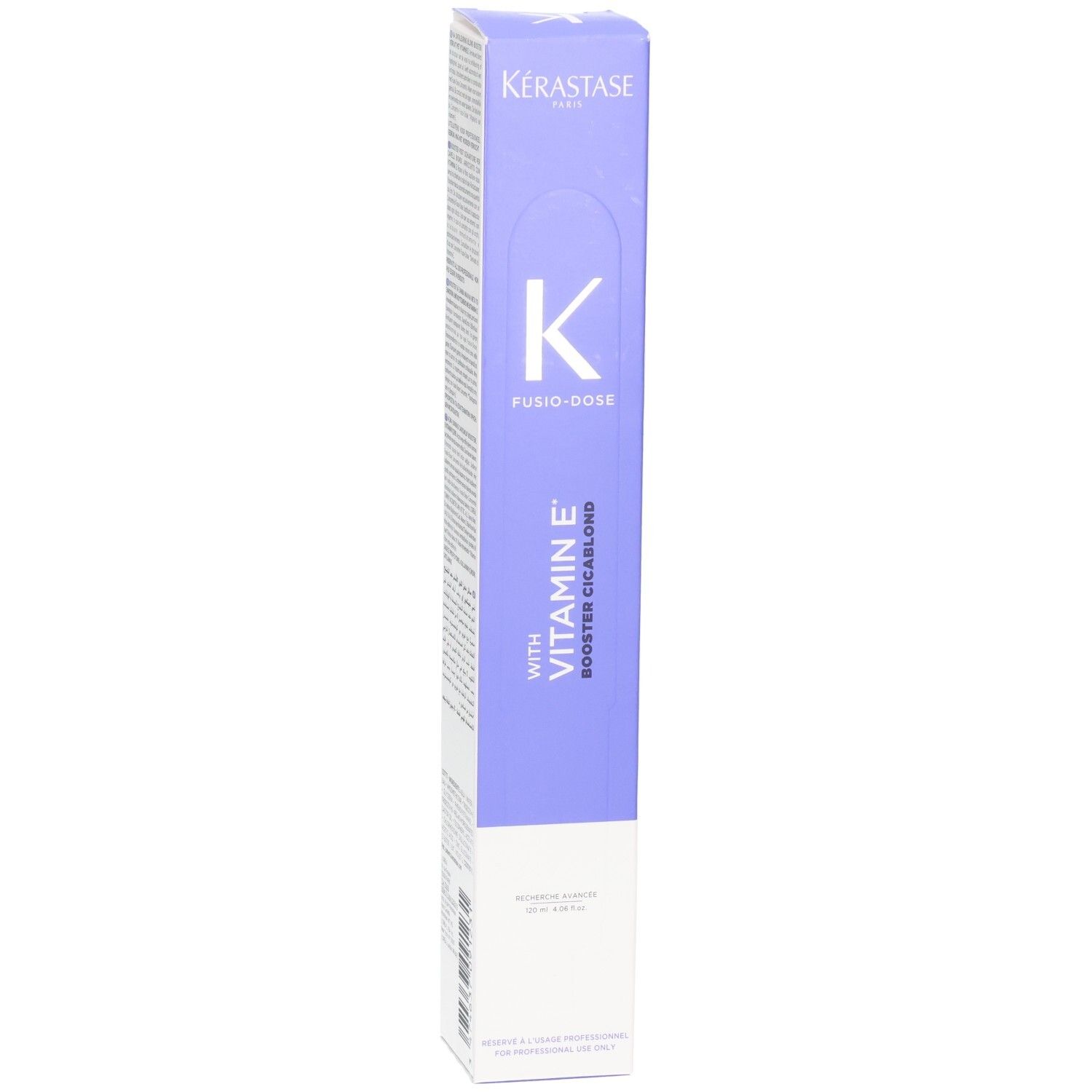 Boîte Kérastase Fusio-Dose avec Booster Vitamine E Cica-Blond.