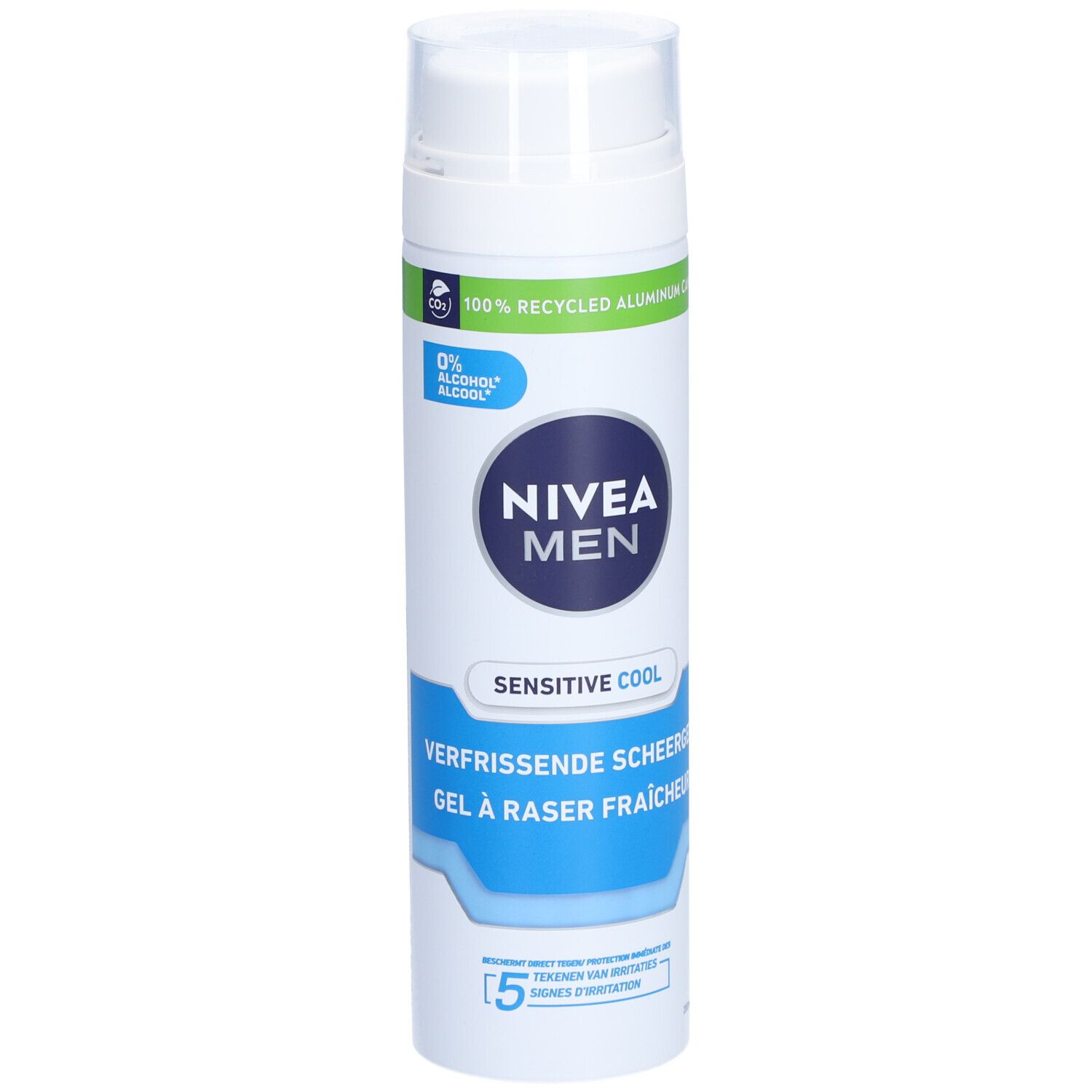 NIVEA MEN Sensitive Cool Gel à Raser Fraîcheur Peau Sensible