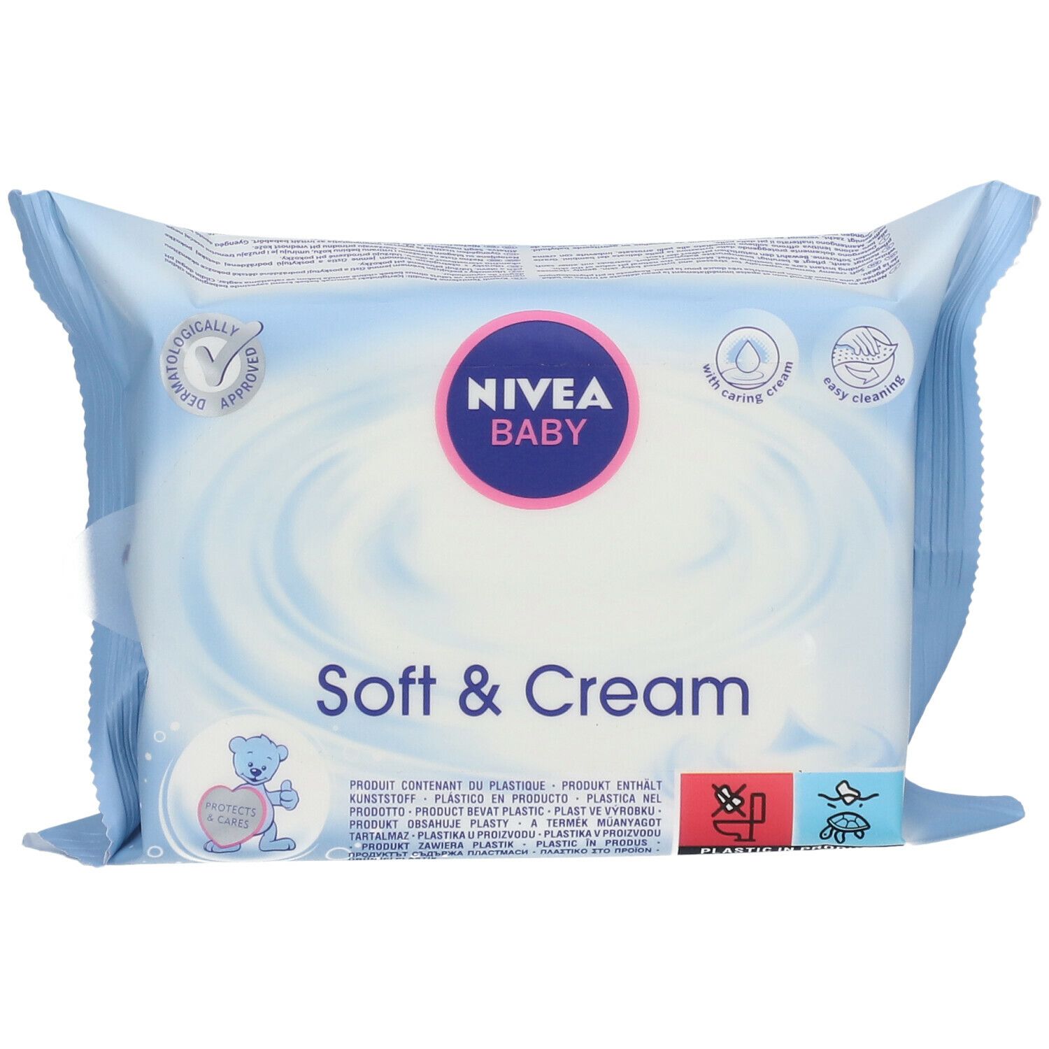 NIVEA Baby Lingettes Soft & Cream