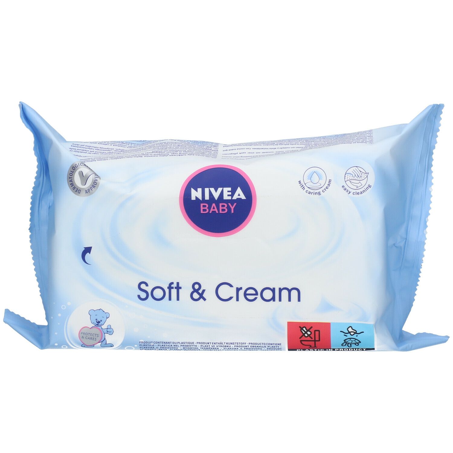 NIVEA Baby Lingettes Soft & Cream