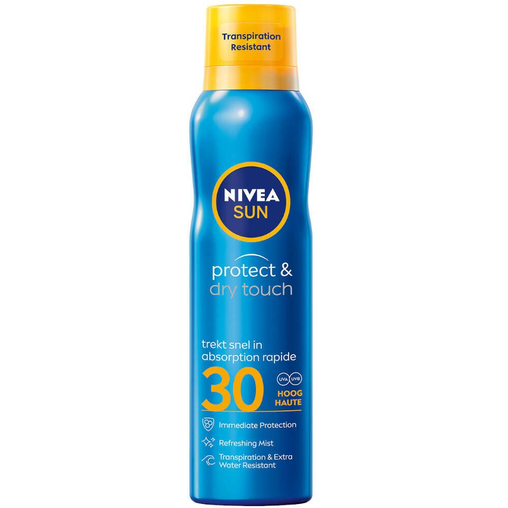 NIVEA Sun Protect & Dry Touch Brume Rafraîchissante Spray SPF30