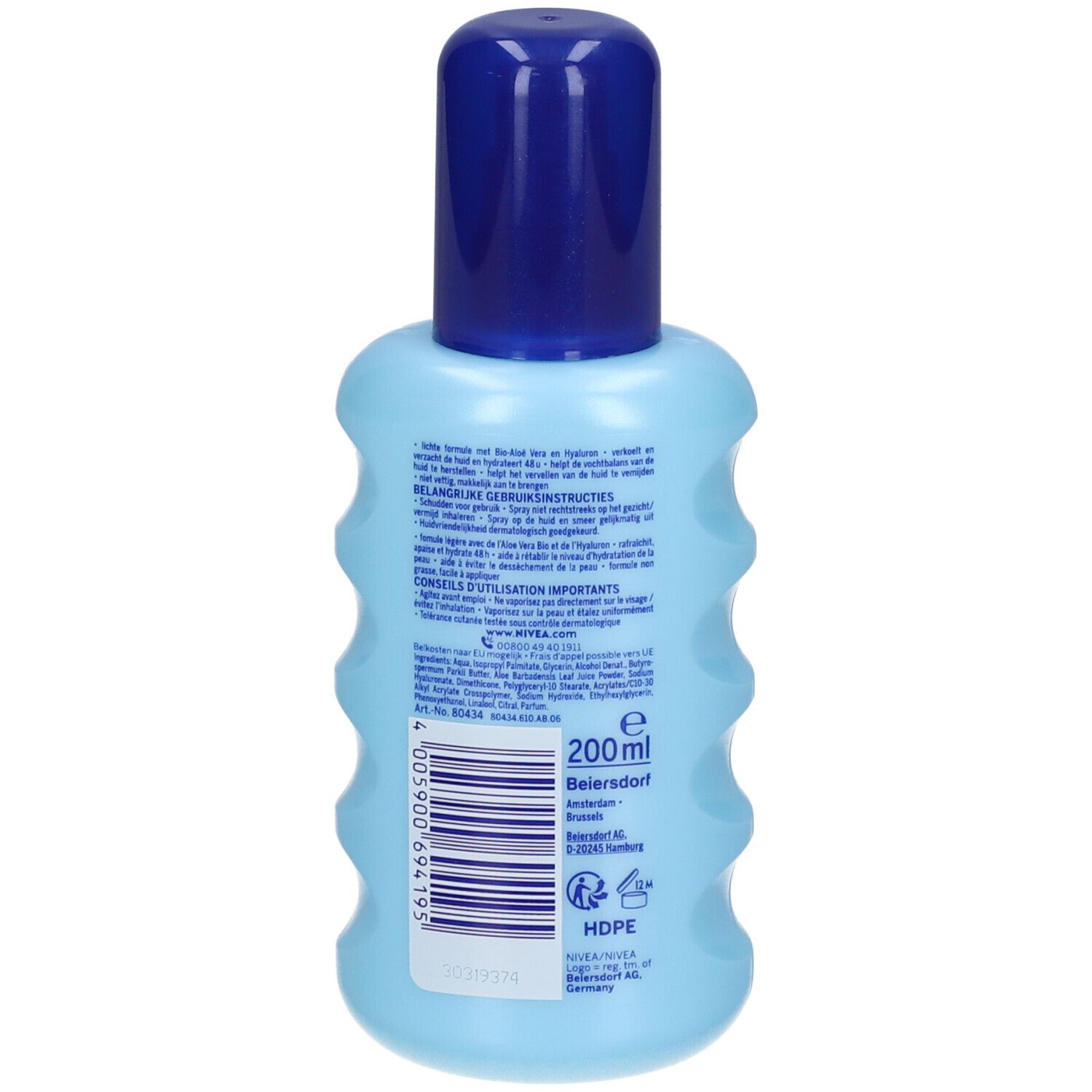 Nivea Sun Aftersun Spray Hydratant 48h