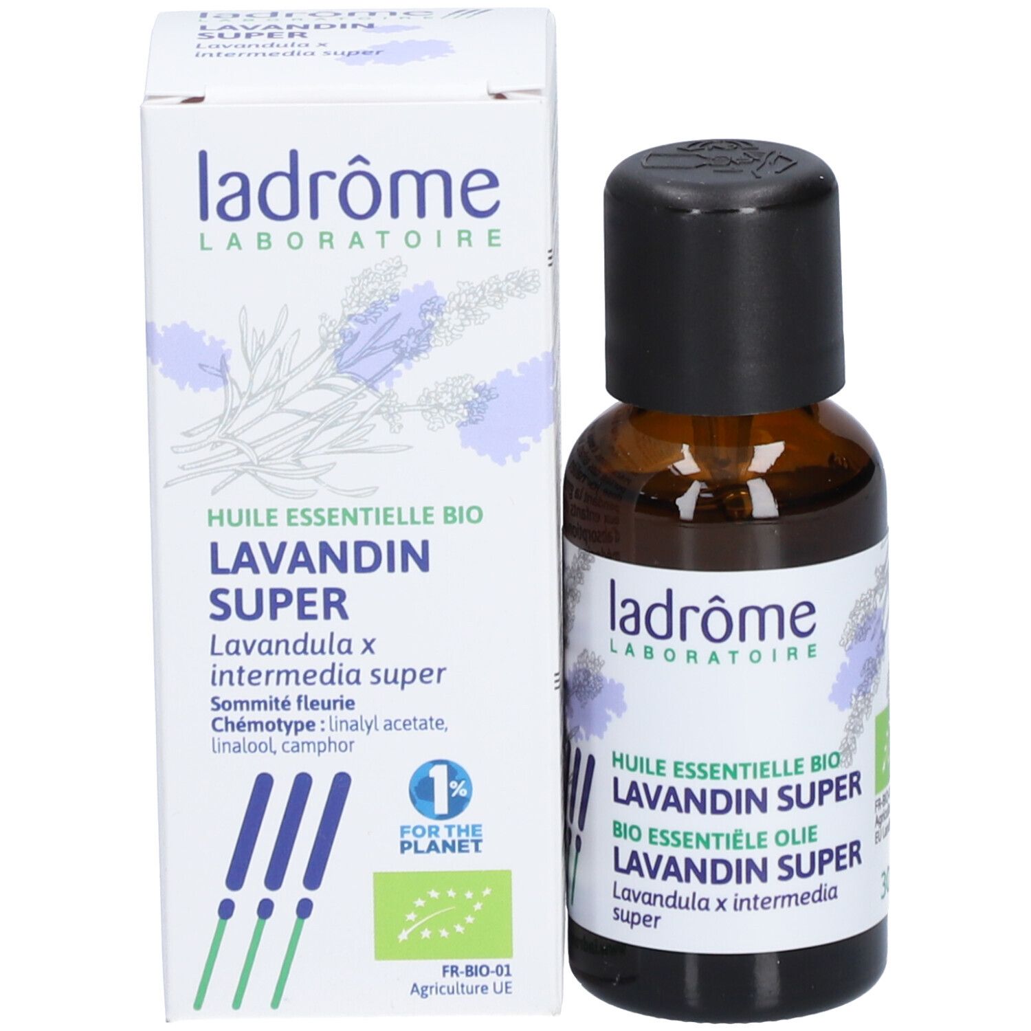 Ladrôme Huile essentielle Lavandin Super Bio