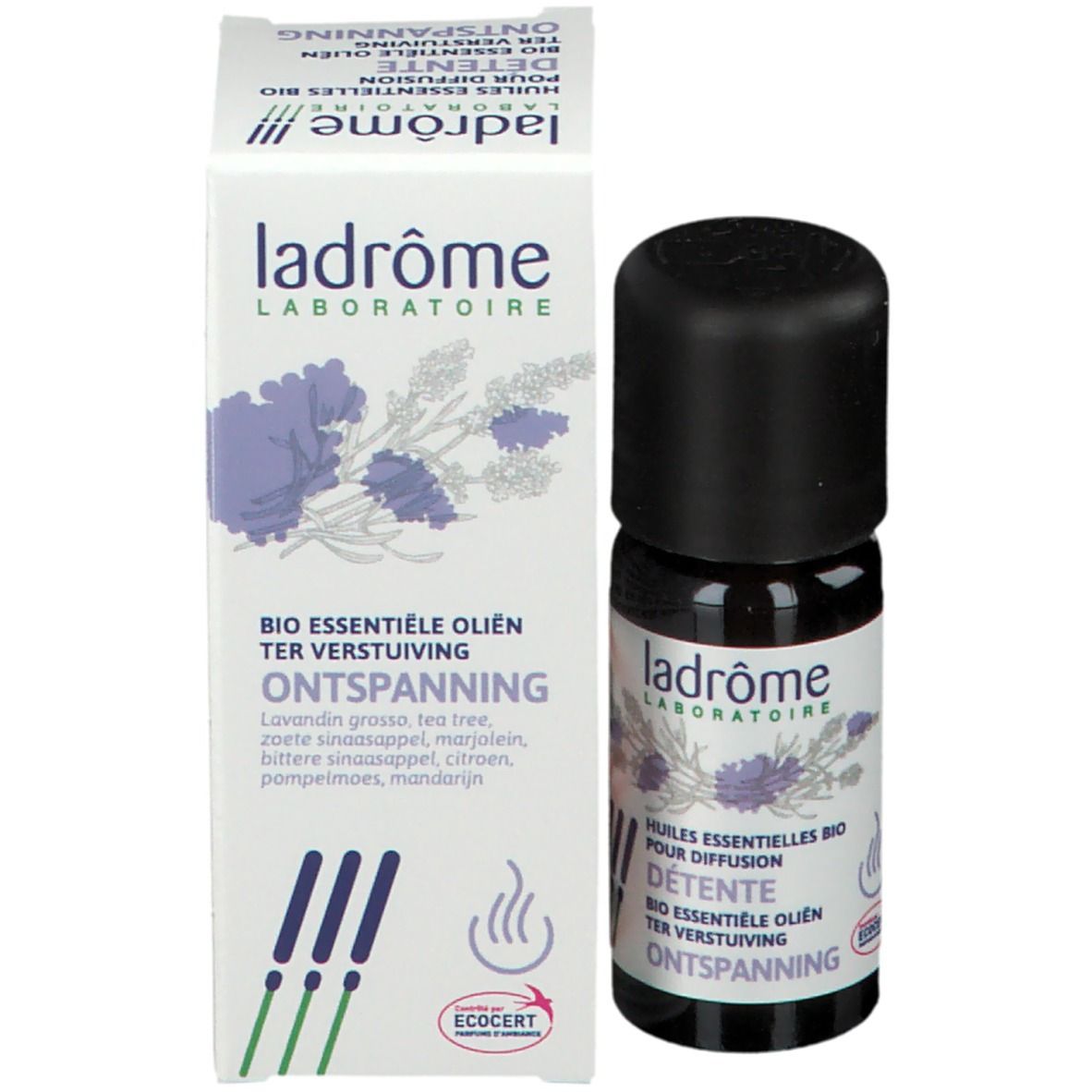 Ladrôme Huiles Essentielles pour Diffusion Détente