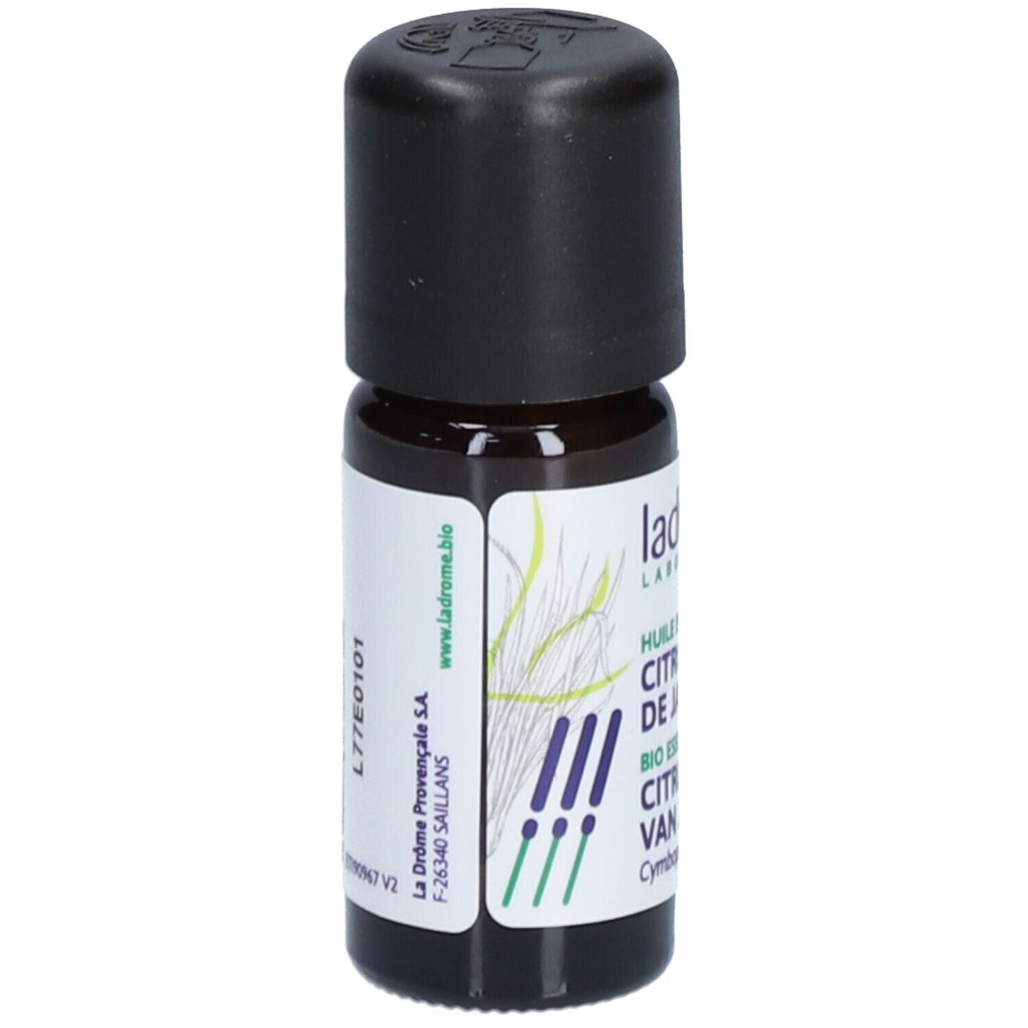 ladrôme Huile essentielle de citronnelle de Java bio