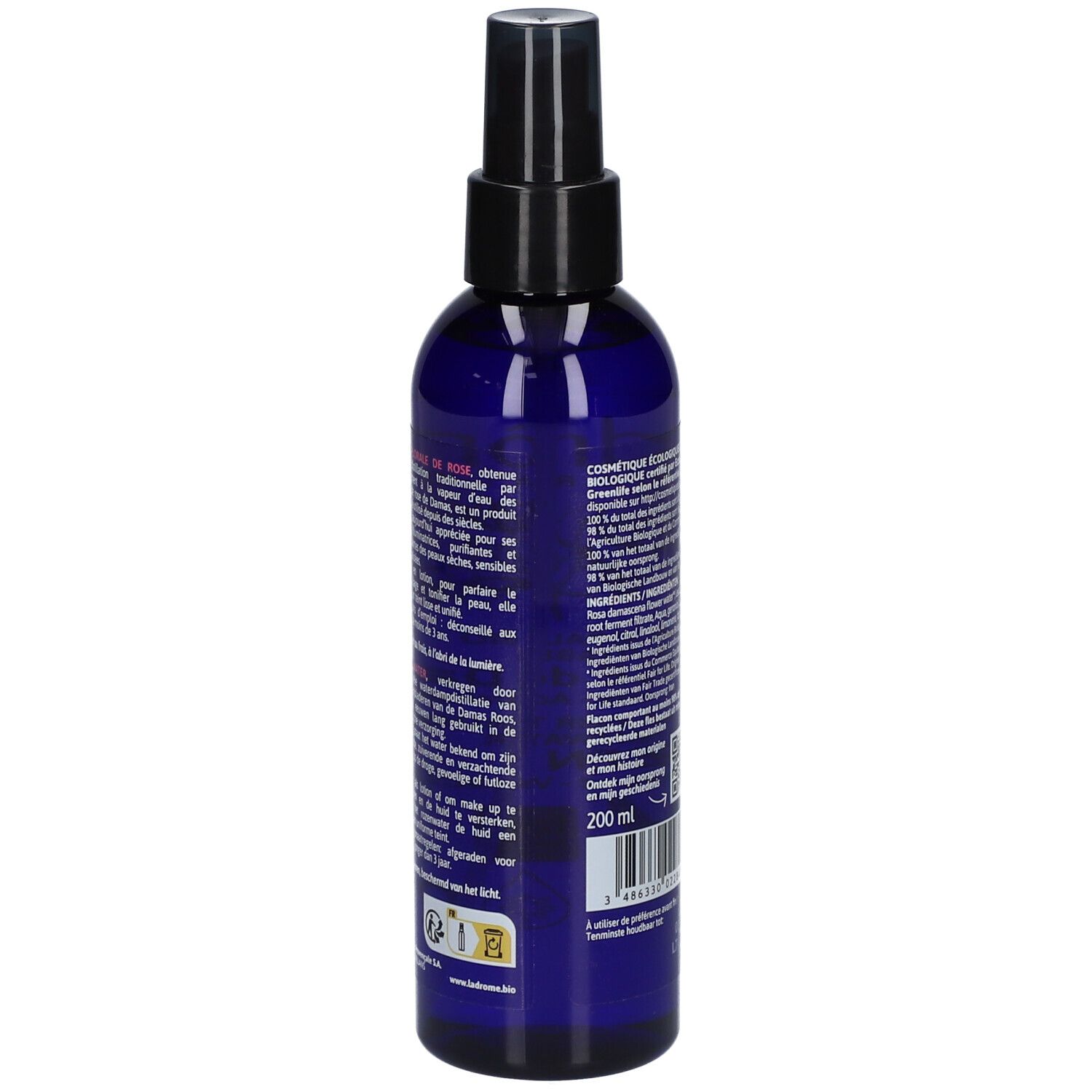 Ladrôme Eau florale de Rose Bio