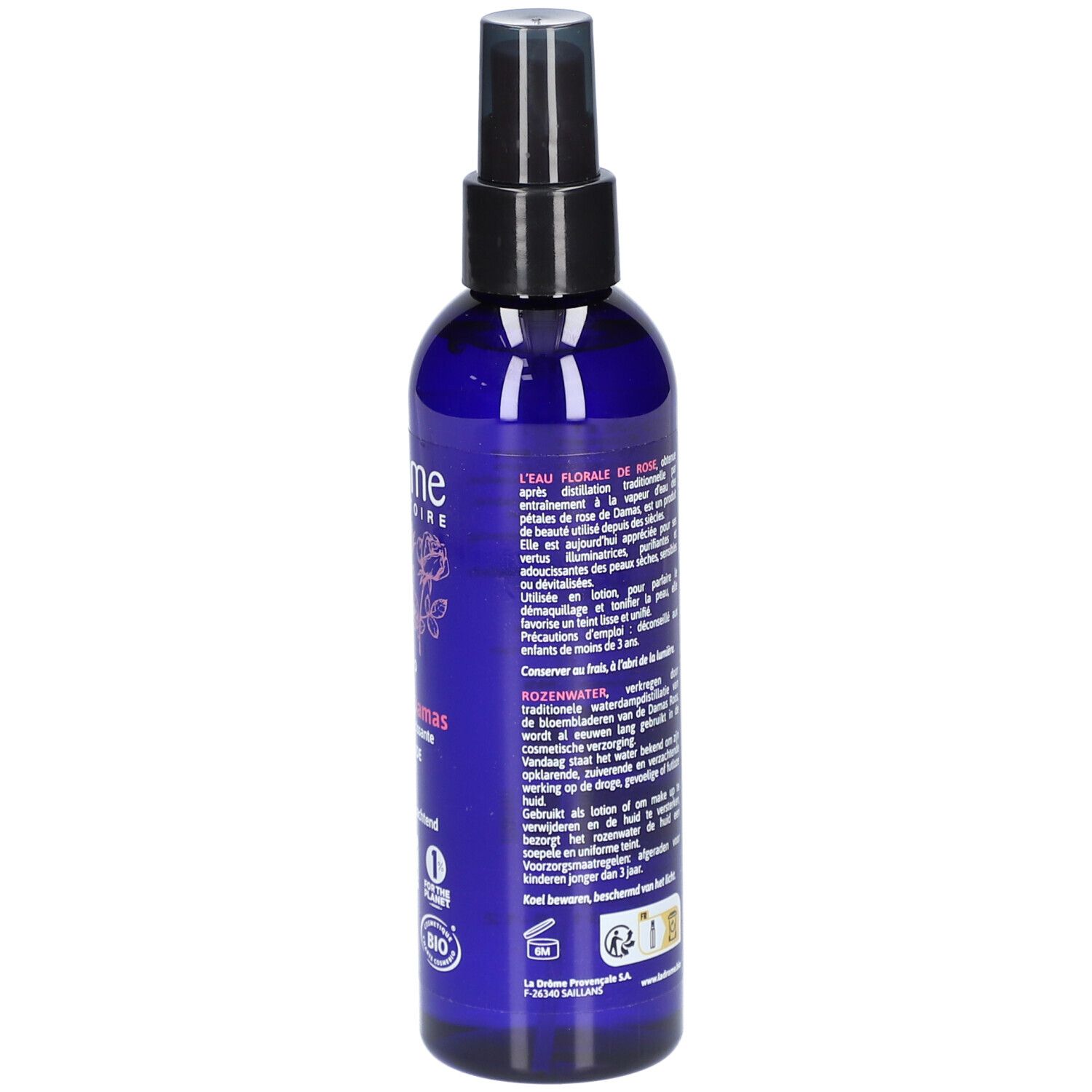 Ladrôme Eau florale de Rose Bio