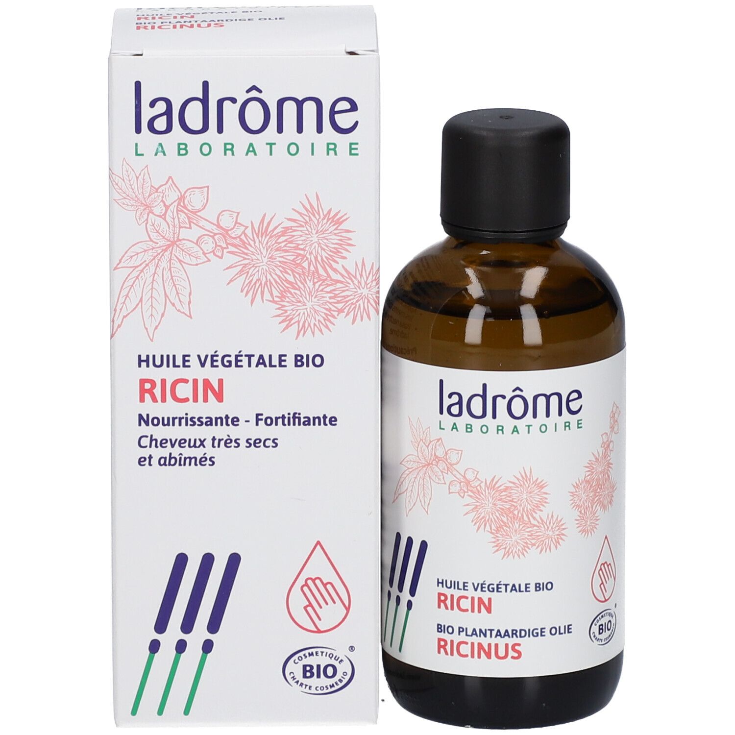Ladrôme Huile végétale de ricin Bio