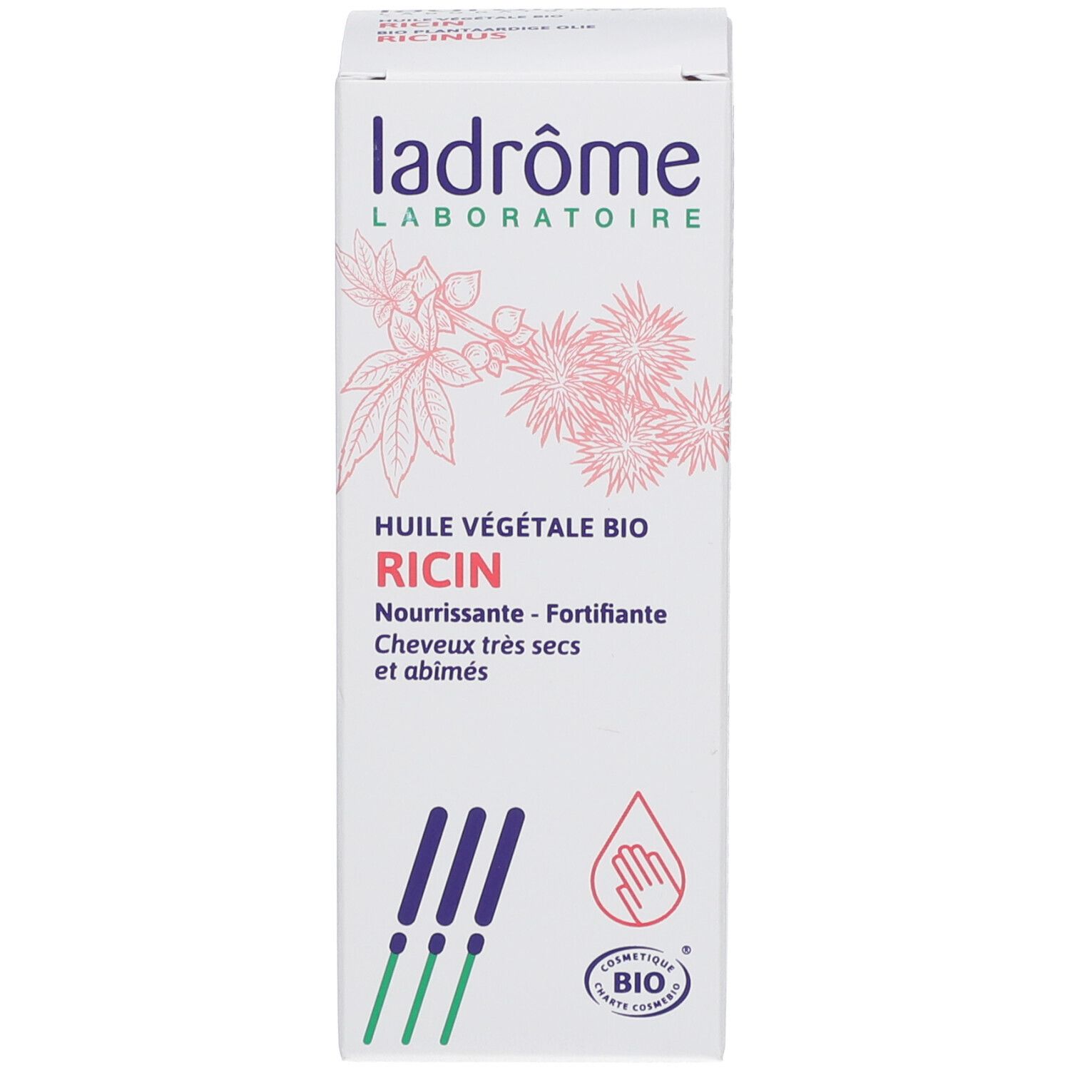 Ladrôme Huile végétale de ricin Bio