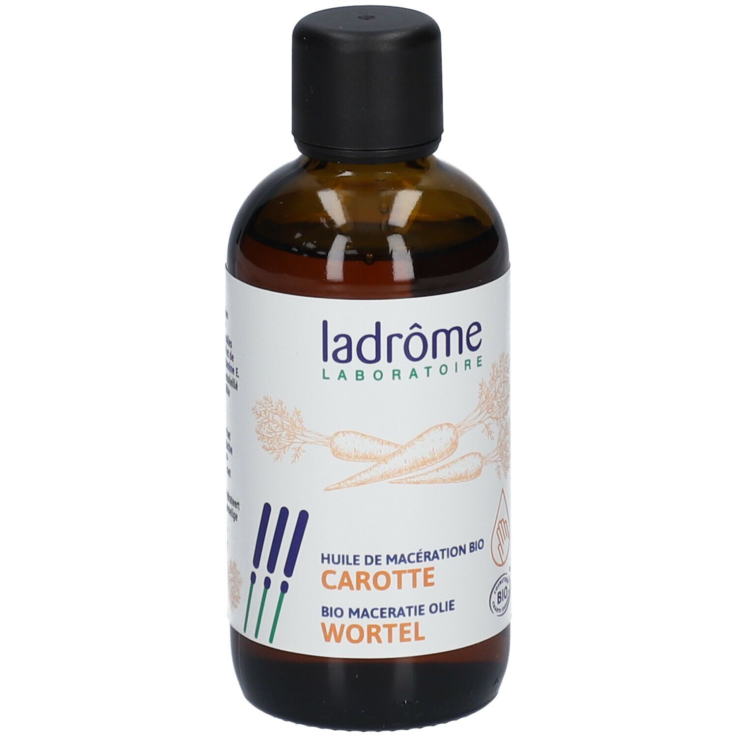  Ladrôme Huile végétale de carotte bio