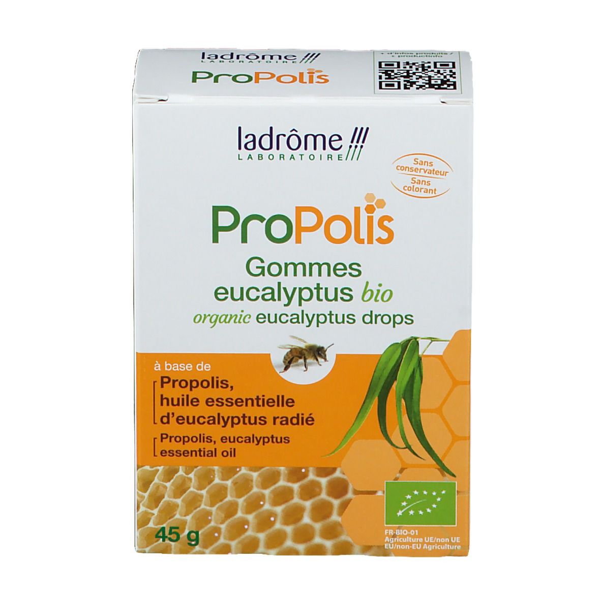 ladrôme Laboratoire ProPolis Gommes propolis et eucalyptus bio