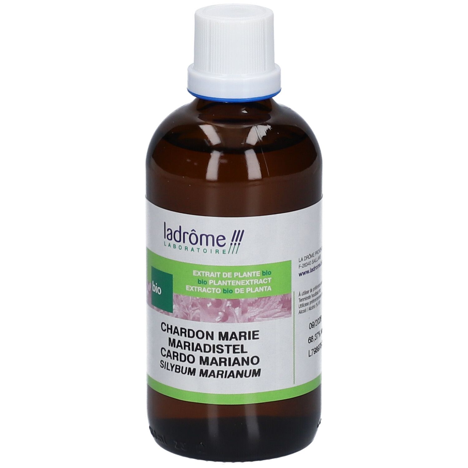 Ladrôme Extrait de plante fraîche Chardon Marie Bio