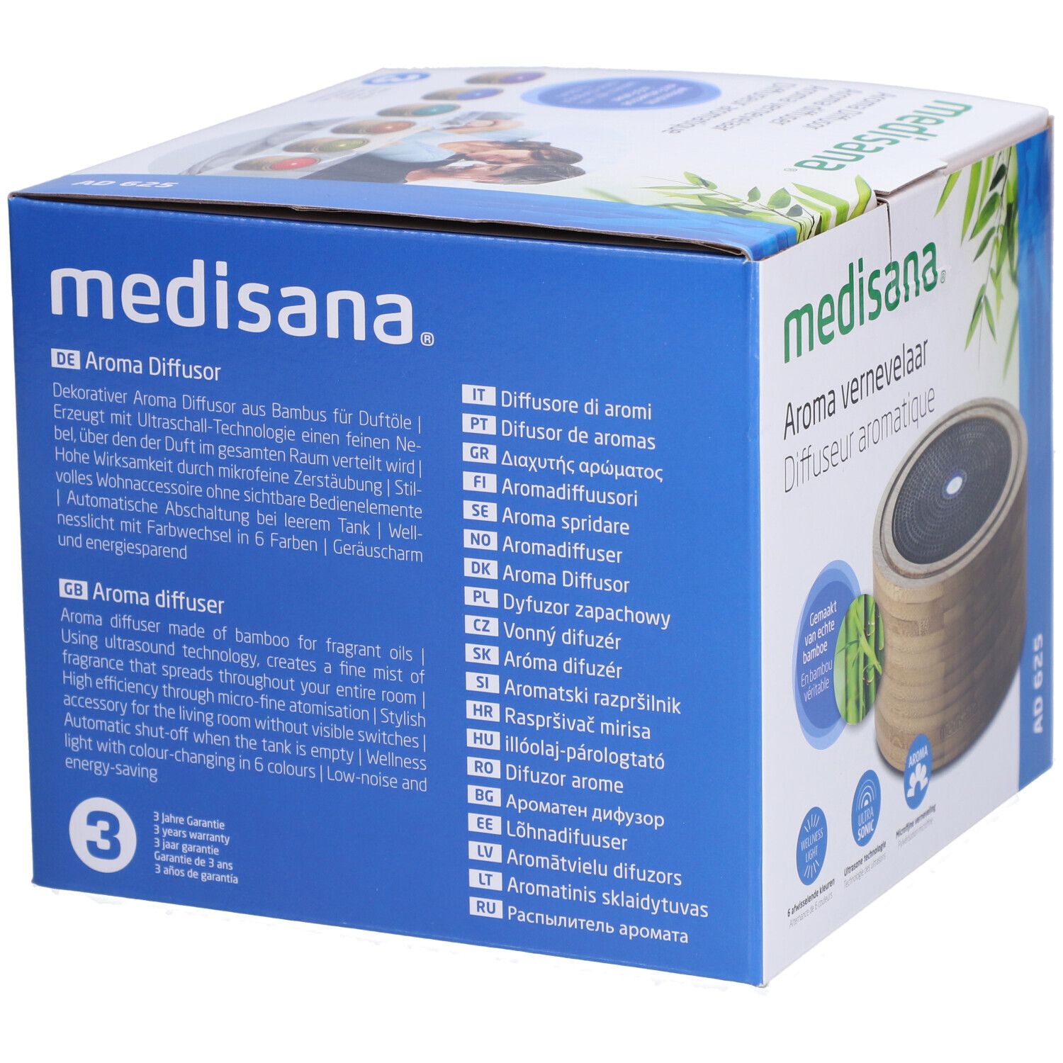 Medisana Diffuseur aromatique Bambou AD625