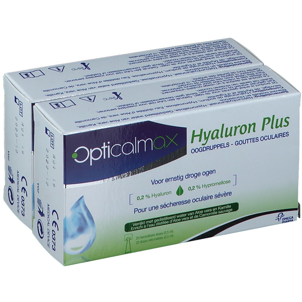 Opticalmax Hyaluron Plus Gouttes oculaires