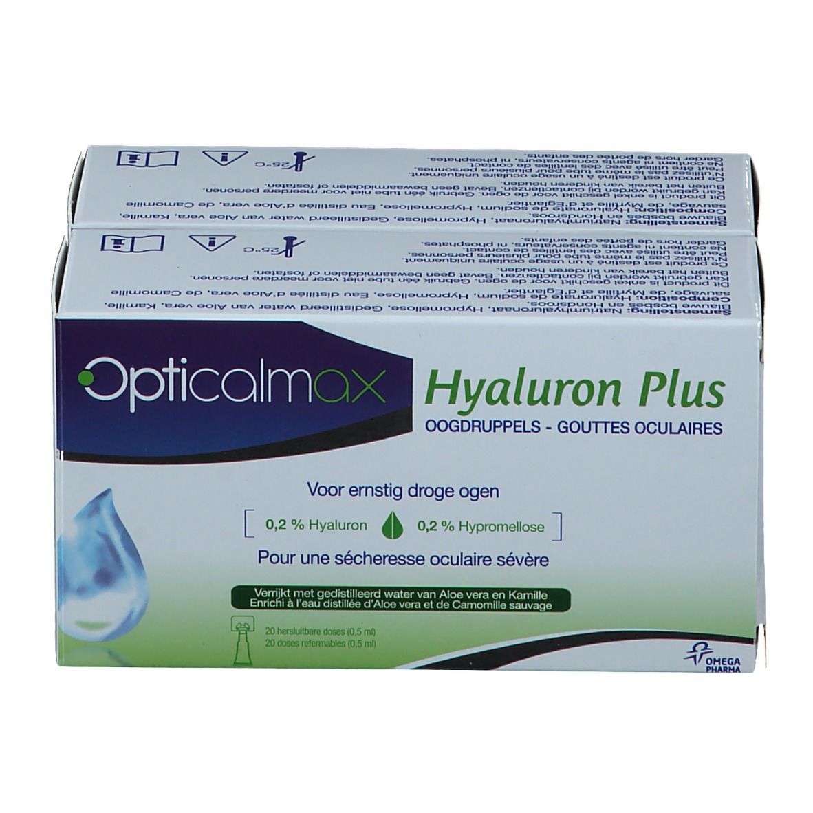 Opticalmax Hyaluron Plus Gouttes oculaires