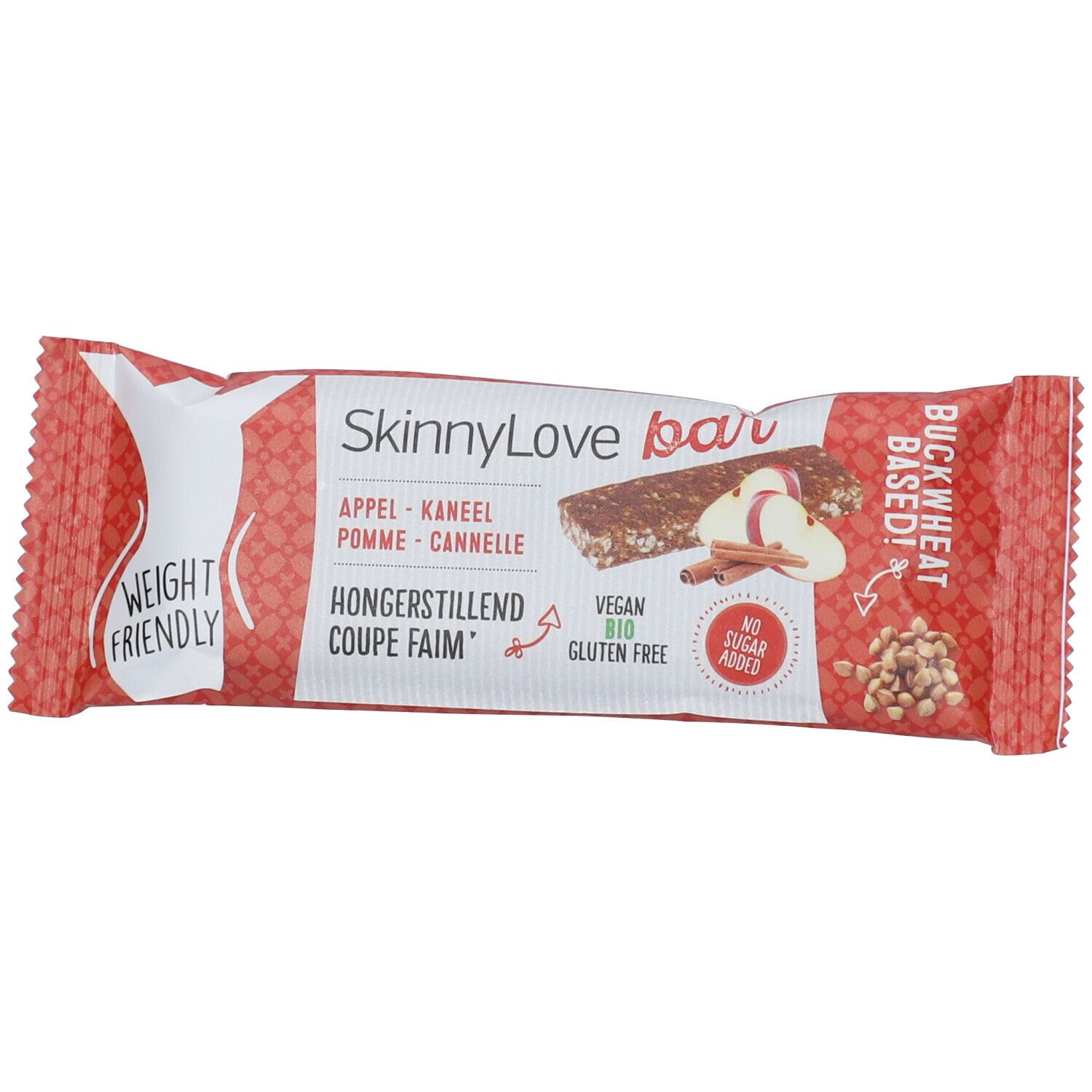 SkinnyLove Barre Coupe-faim Pomme – Cannelle