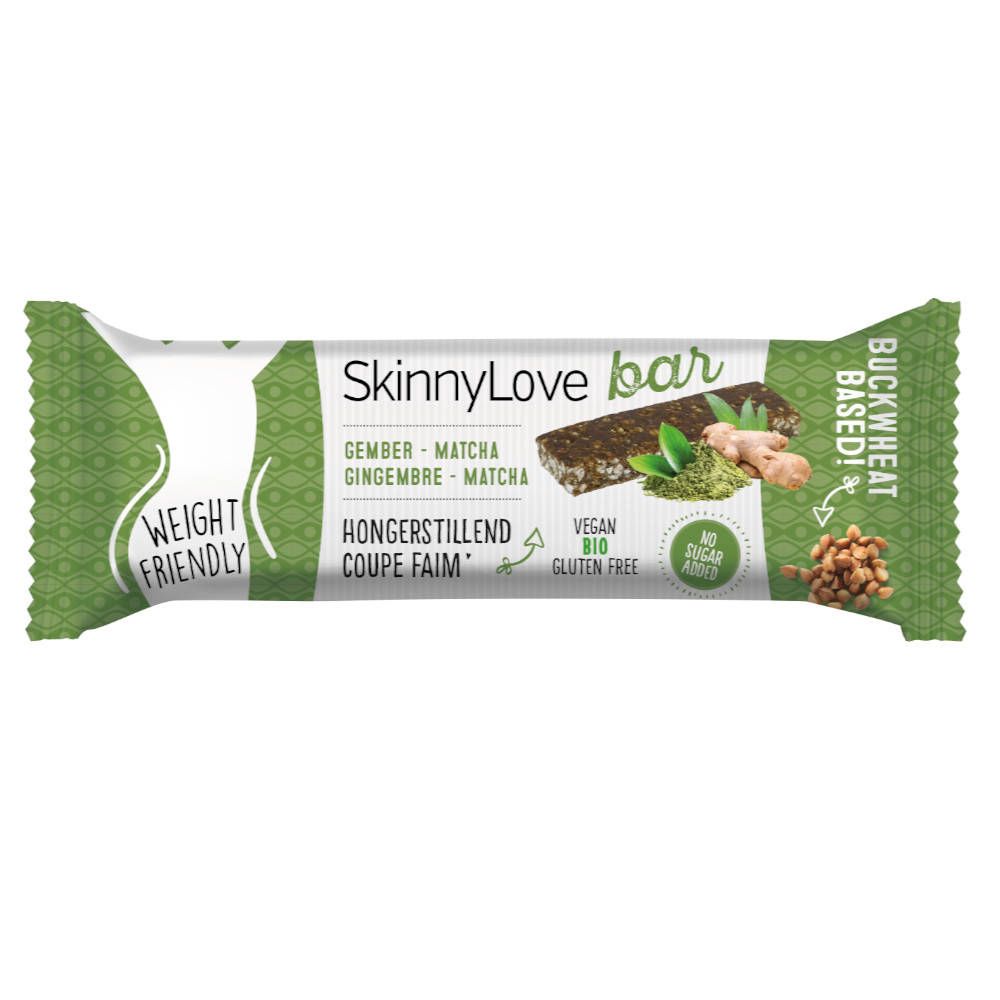 SkinnyLove Barre Coupe-faim Gingembre-Matcha