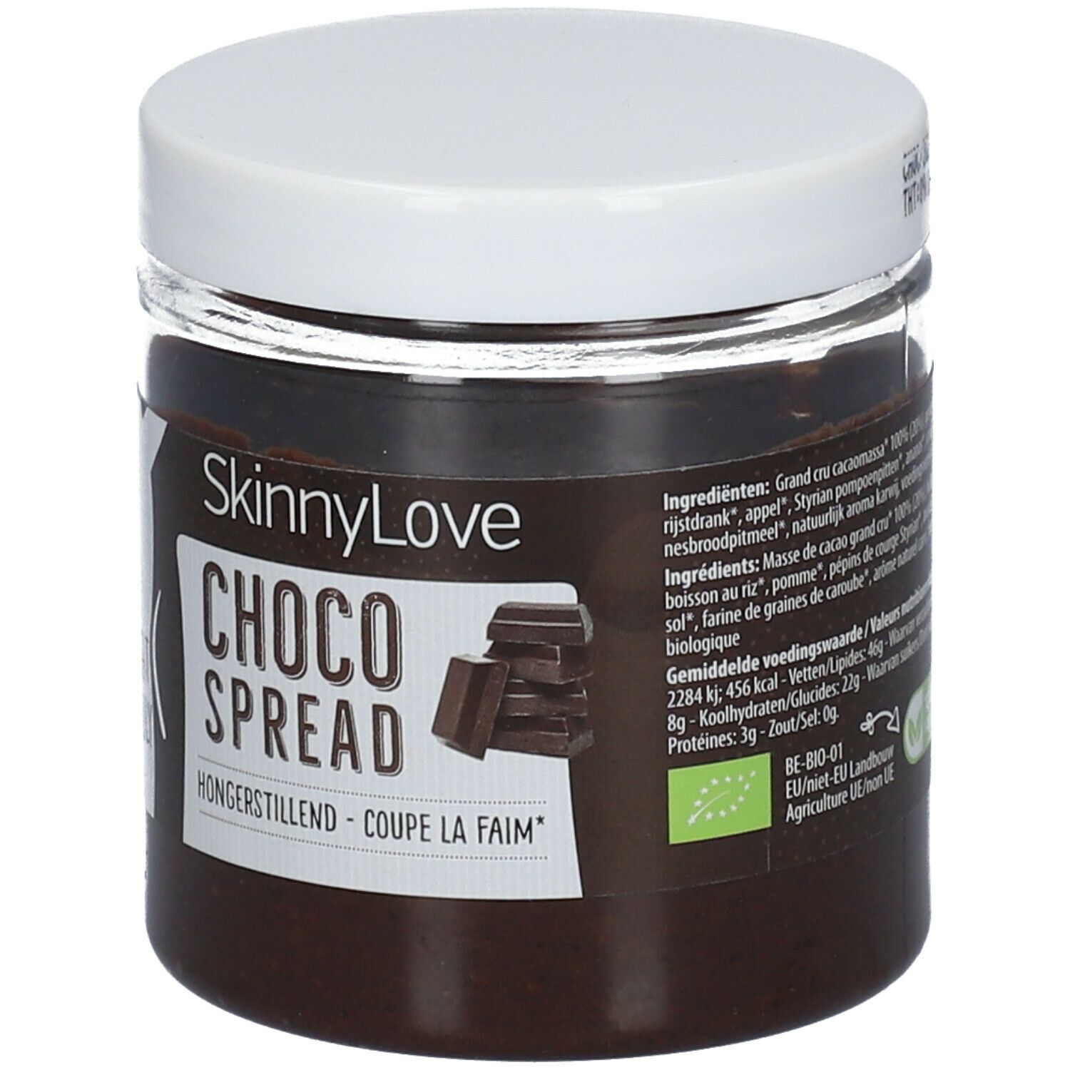 SkinnyLove Spread Pâte à tartiner Chocolat Bio