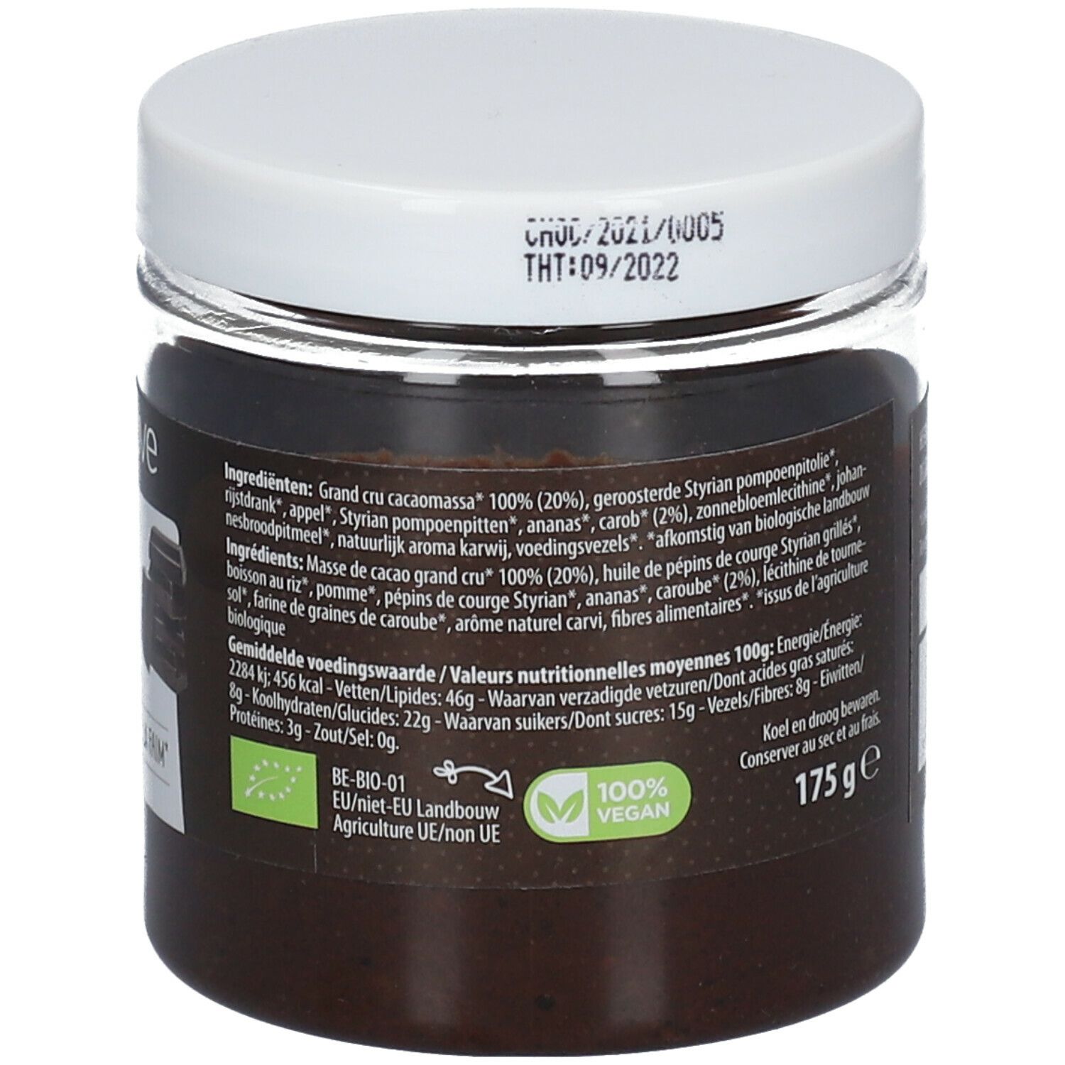 SkinnyLove Spread Pâte à tartiner Chocolat Bio
