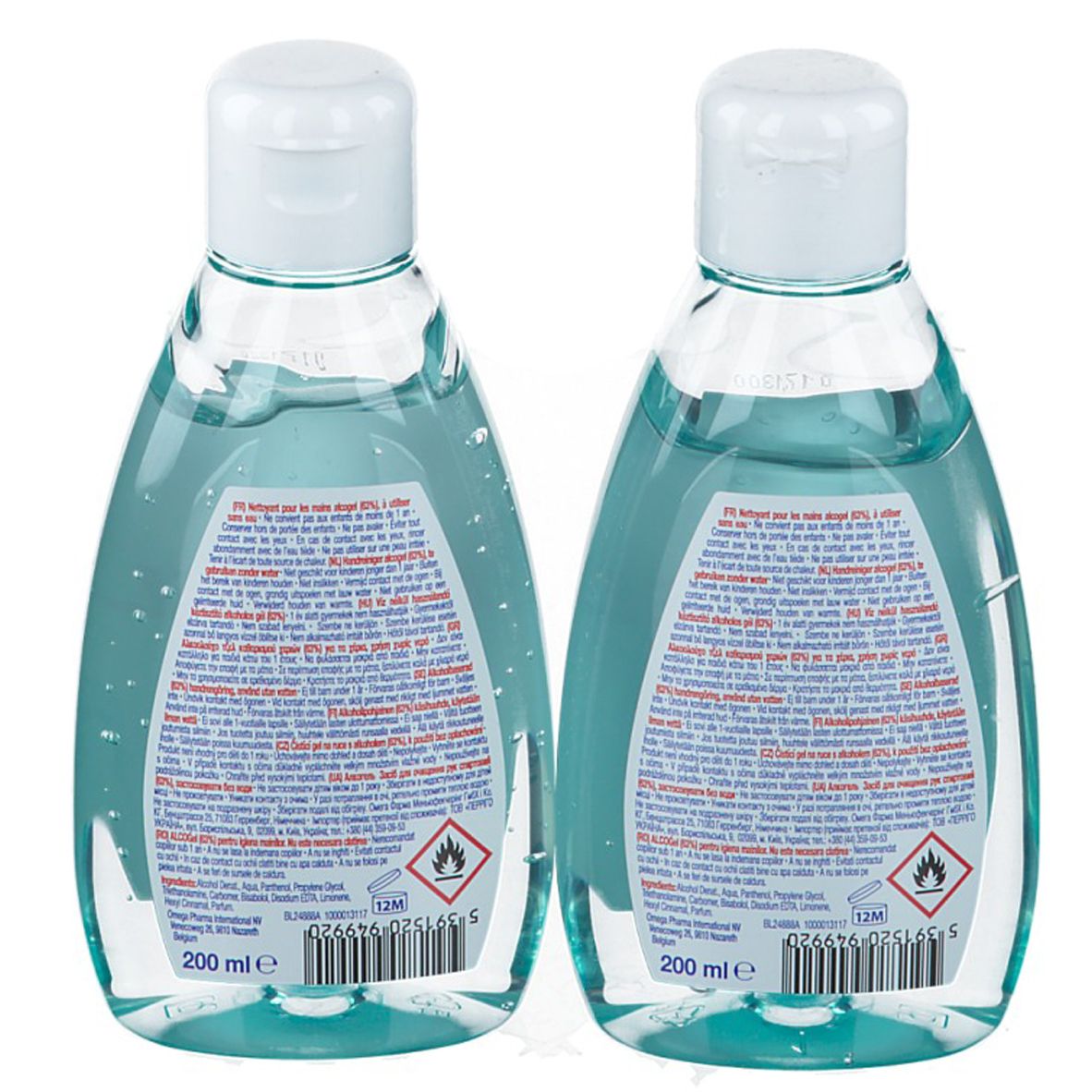 Perrigo Alcogel Nettoyant pour les mains