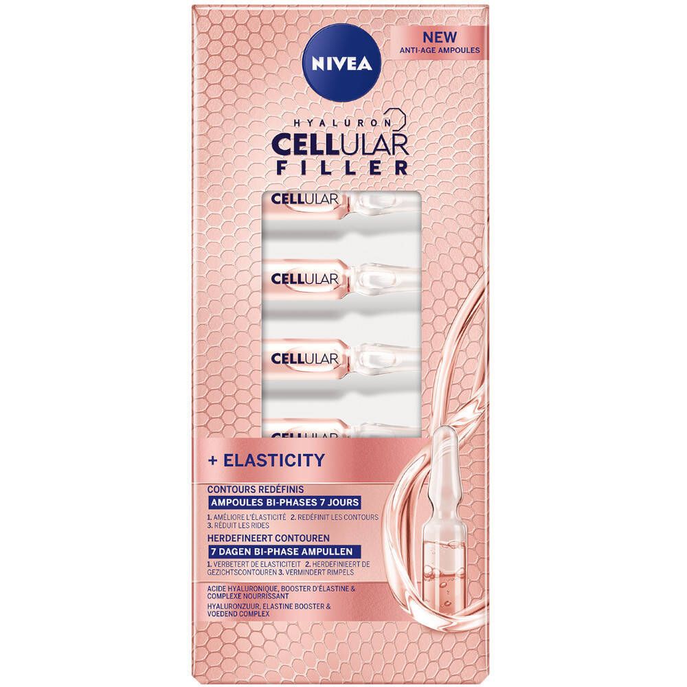 NIVEA Hyaluron CELLular Filler + Elasticity Ampoules