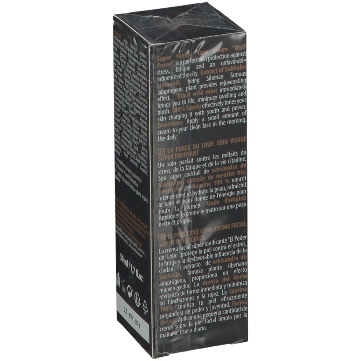 Natura Siberica Loup Crème Super Tonifiante pour le Visage