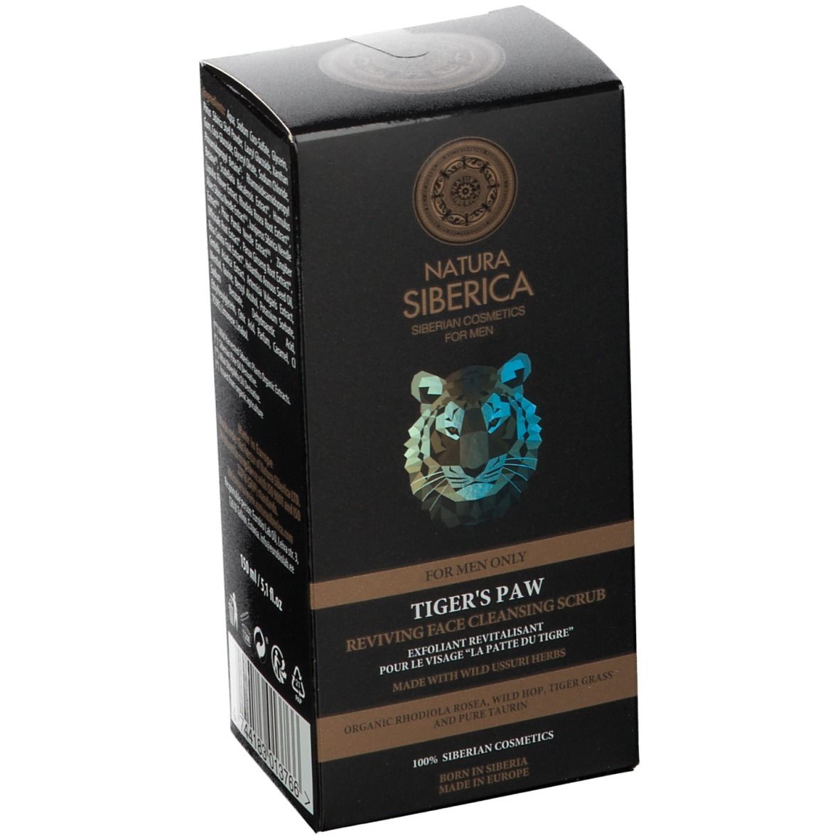 Natura Siberica - Exfoliant revitalisant pour le visage Patte du tigre
