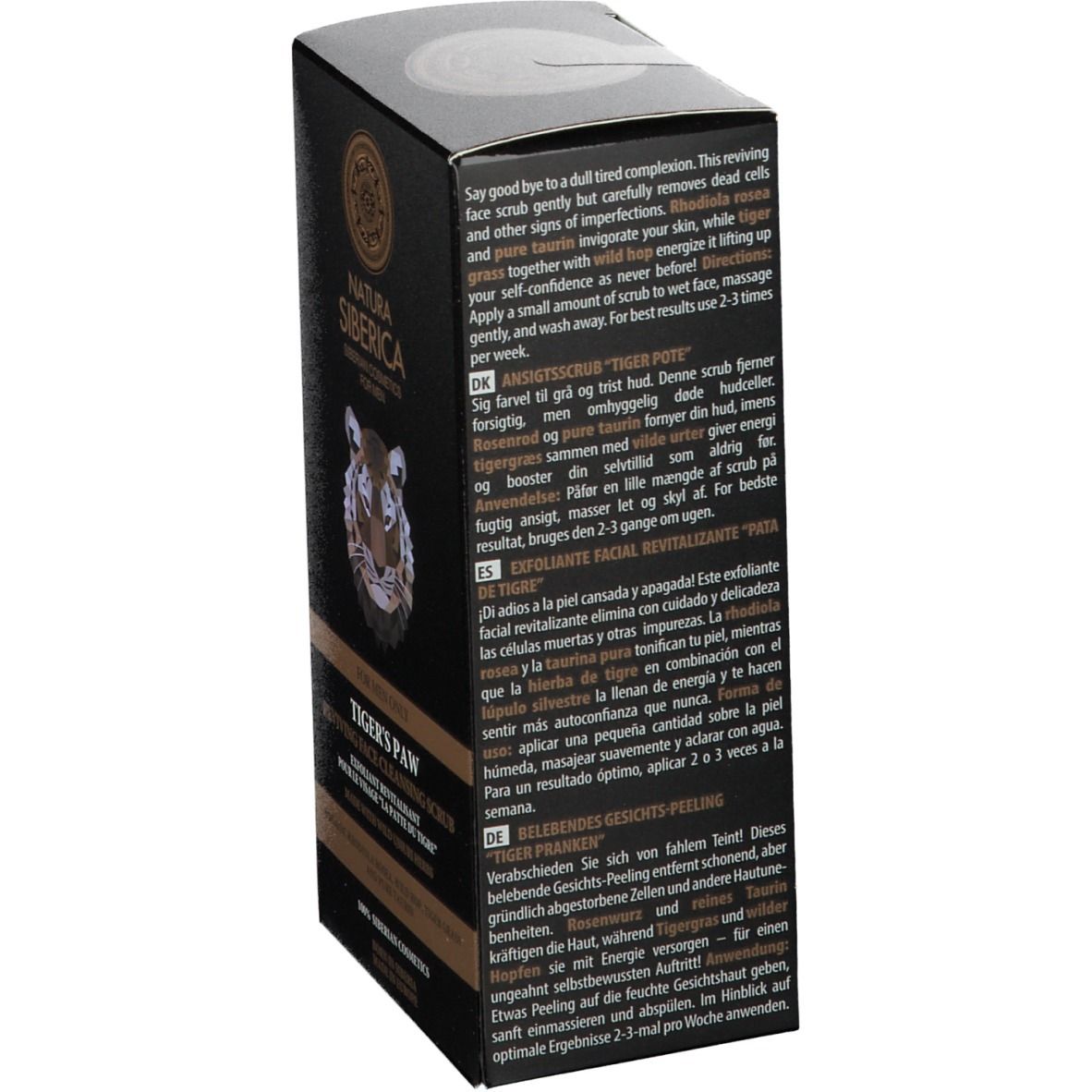 Natura Siberica - Exfoliant revitalisant pour le visage Patte du tigre