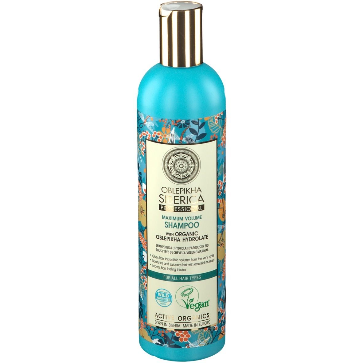 Natura Siberica Oblepikha Shampooing à l'Hydrolat d'Argousier Bio