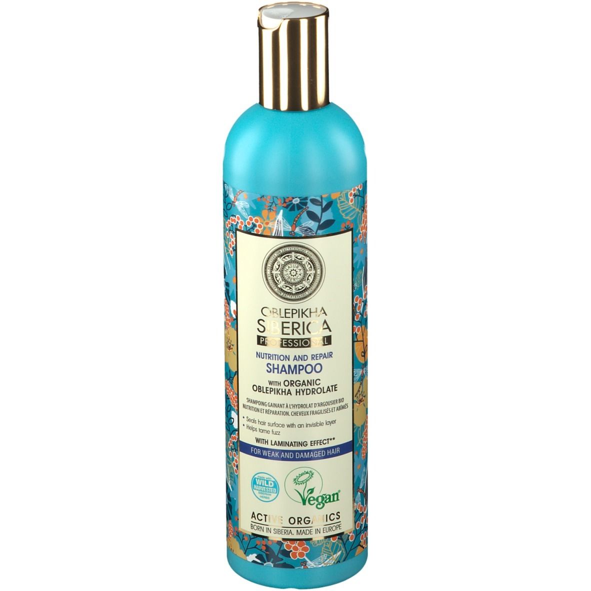 Natura Siberica Oblepikha Shampooing à l'Hydrolat d'Argousier Bio