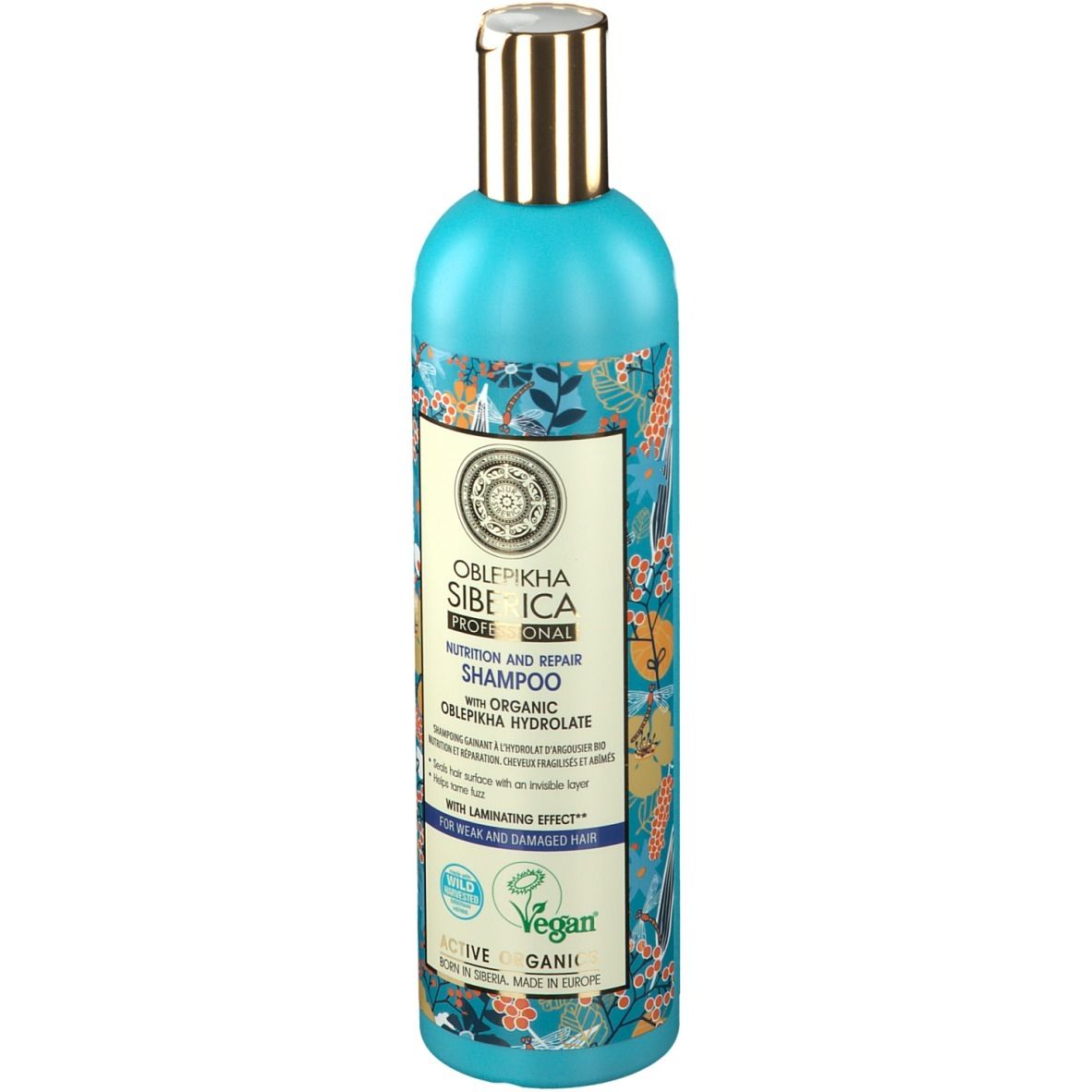 Natura Siberica Oblepikha Shampooing à l'Hydrolat d'Argousier Bio