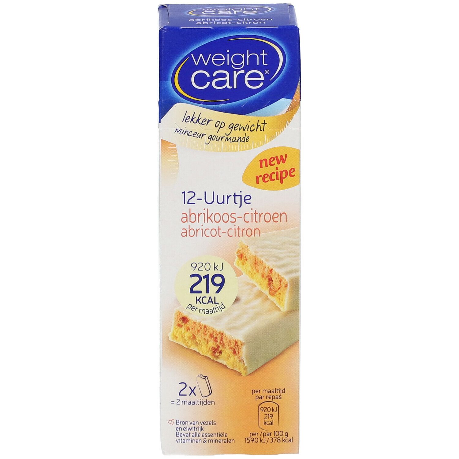 Weight Care Barre Repas Abricot - Citron