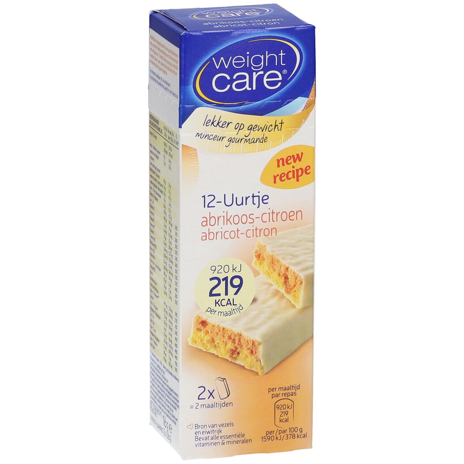 Weight Care Barre Repas Abricot - Citron