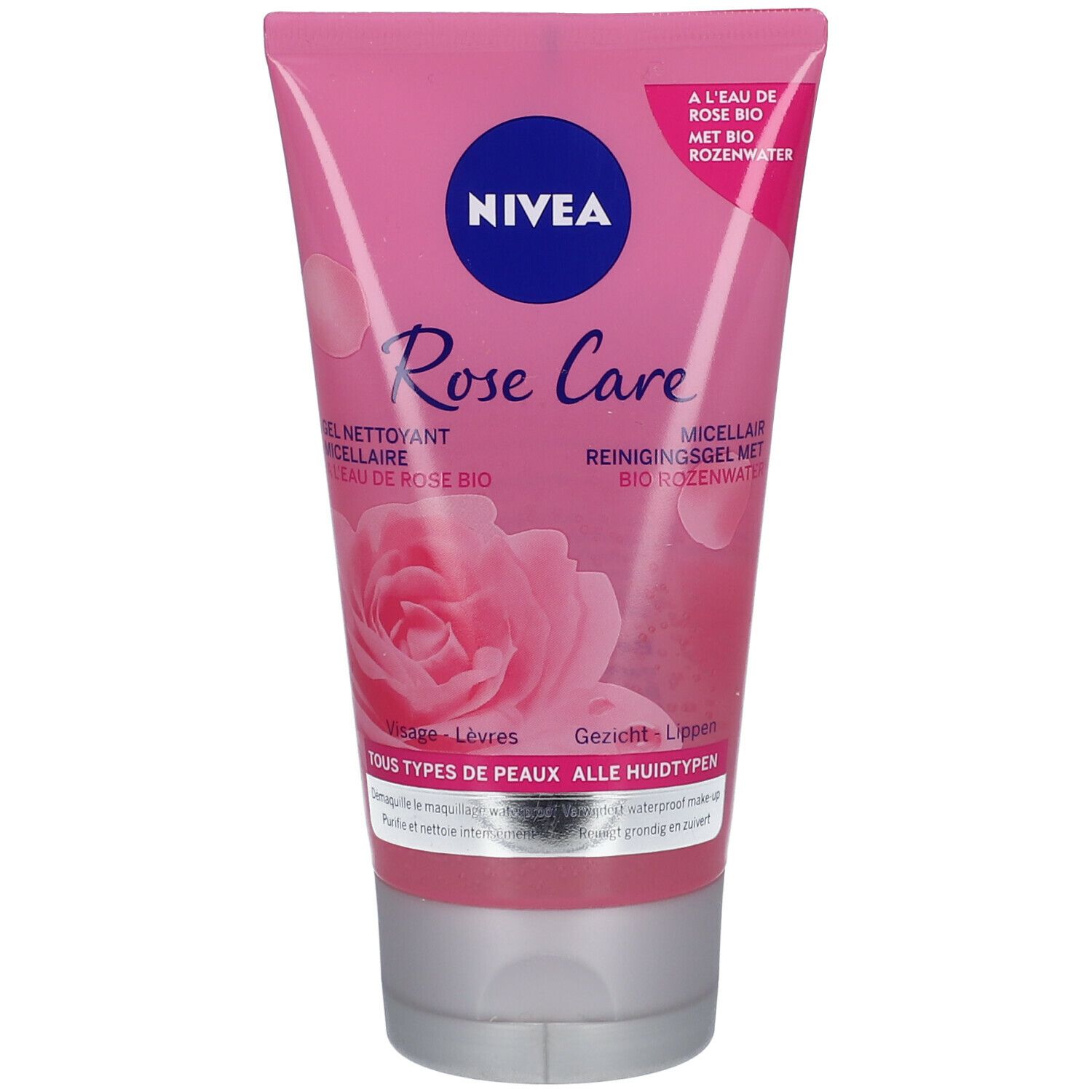 NIVEA MicellAIR Gel Nettoyant Micellaire à l'Eau de Rose BIO