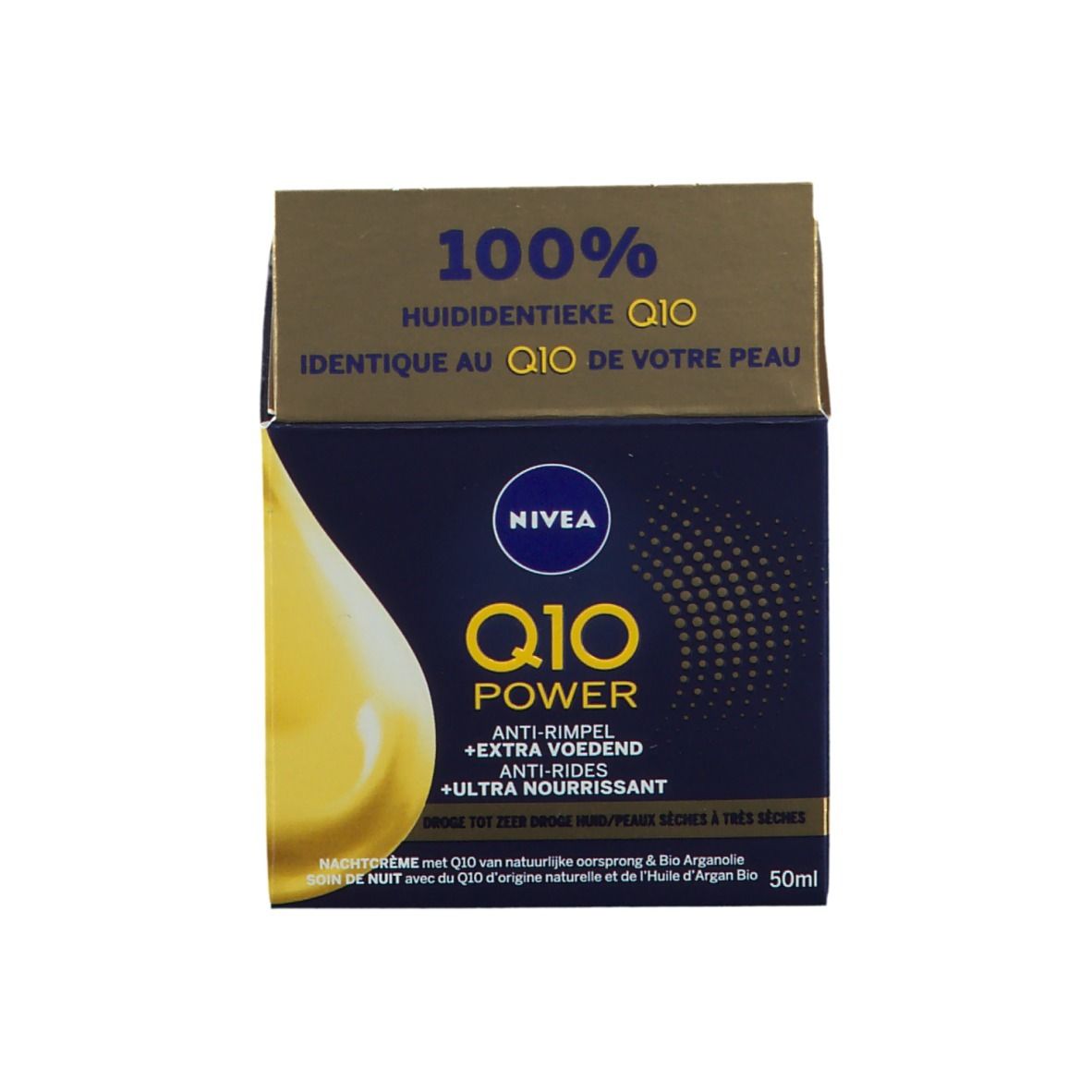 NIVEA Q10 Crème de Nuit Anti-Rides + Ultra-nourrissante