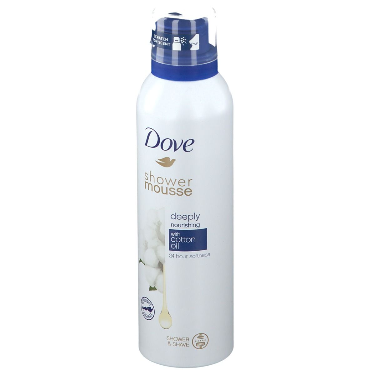 Dove Mousse de douche Cottonoil