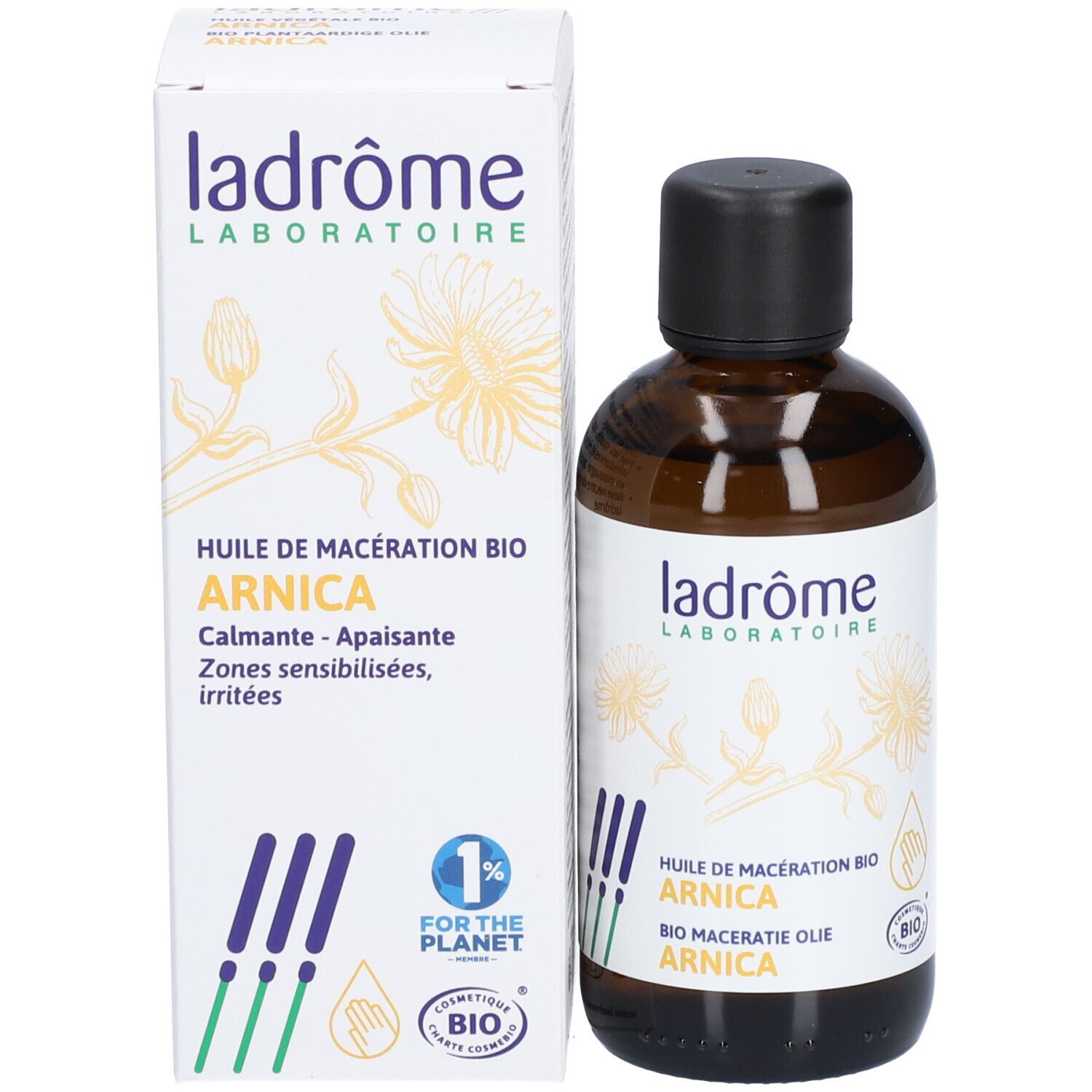 ladrôme Arnica - Huile de macération bio